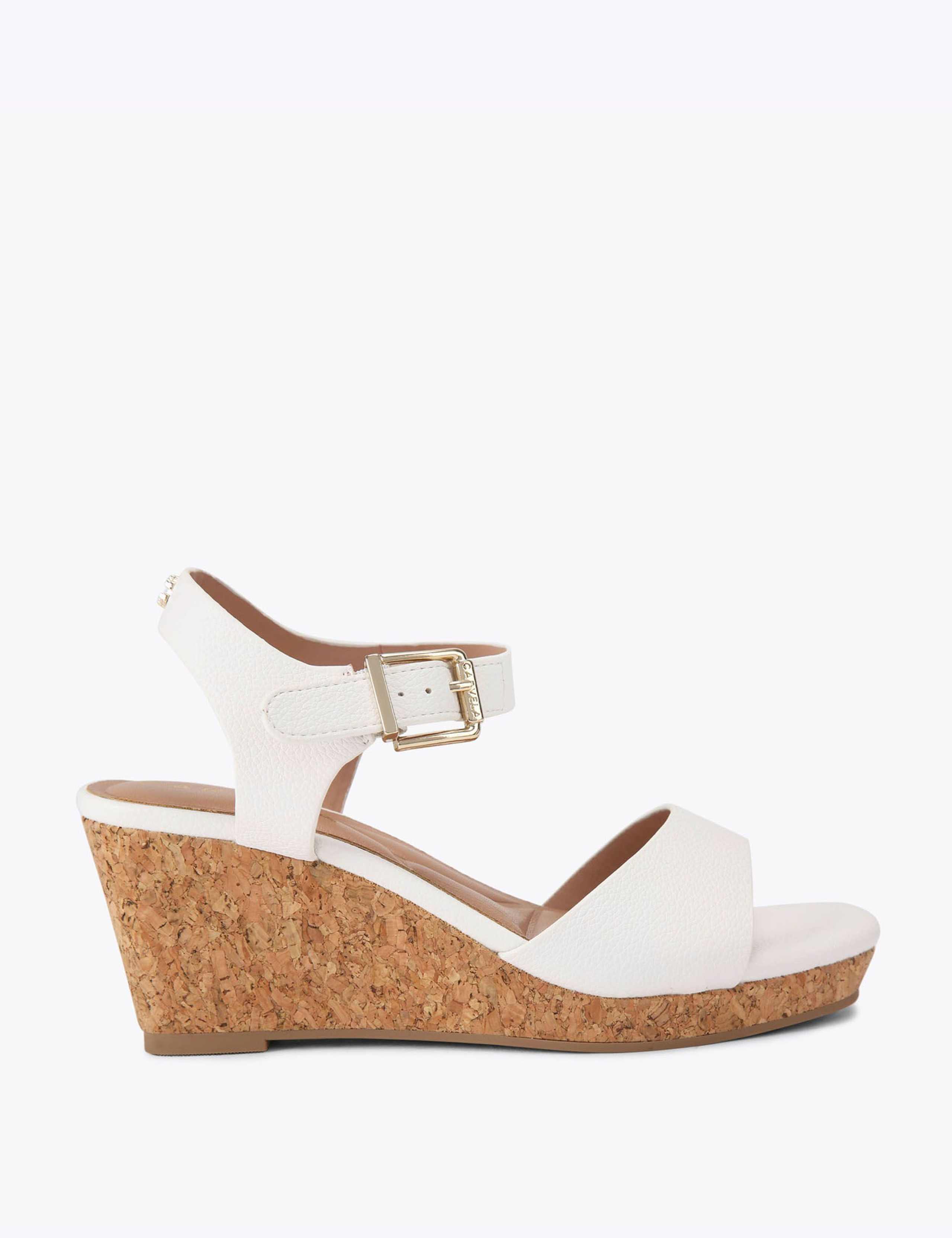Wide Fit Wedge Sandals 1 of 5