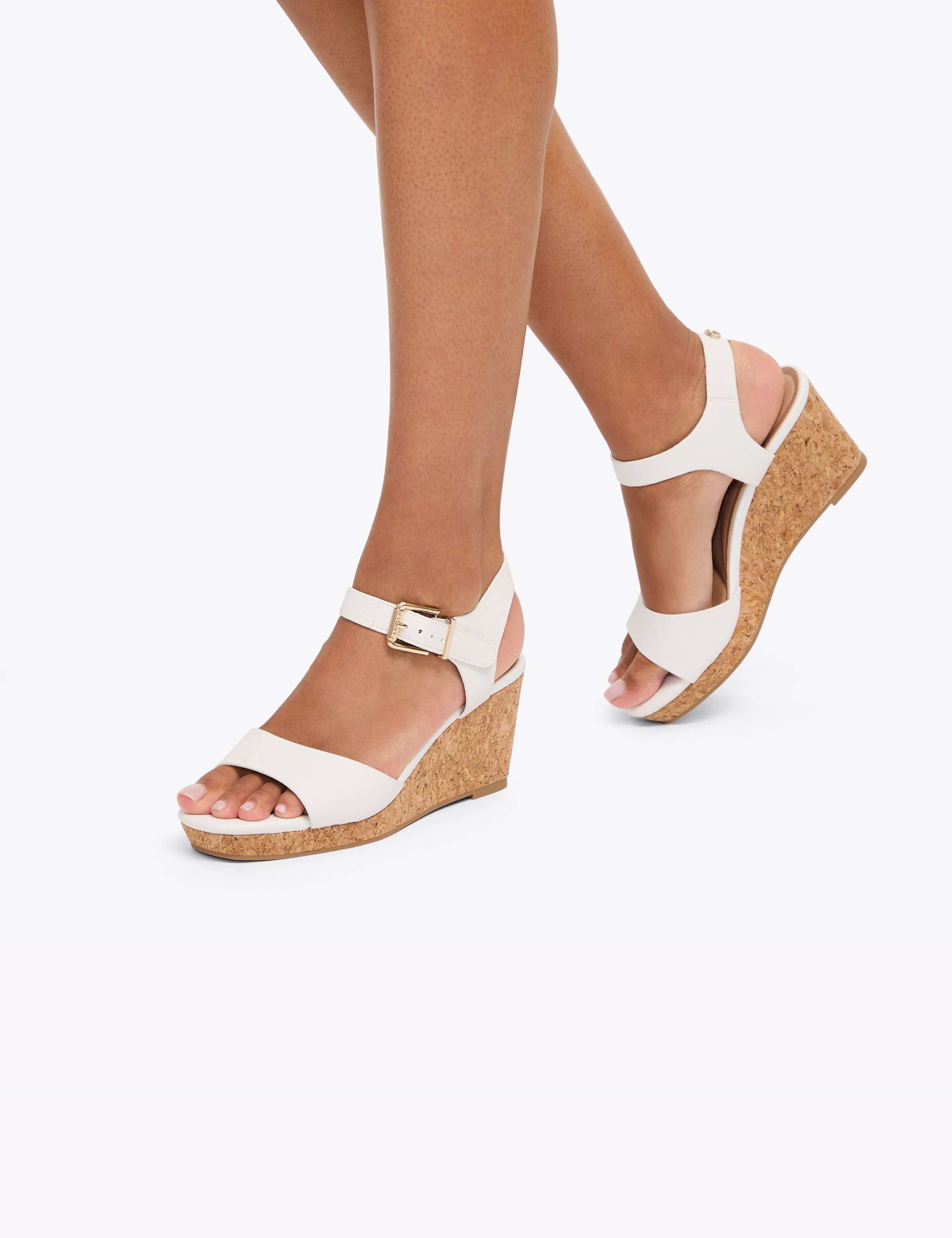 Wide Fit Wedge Sandals 3 of 5