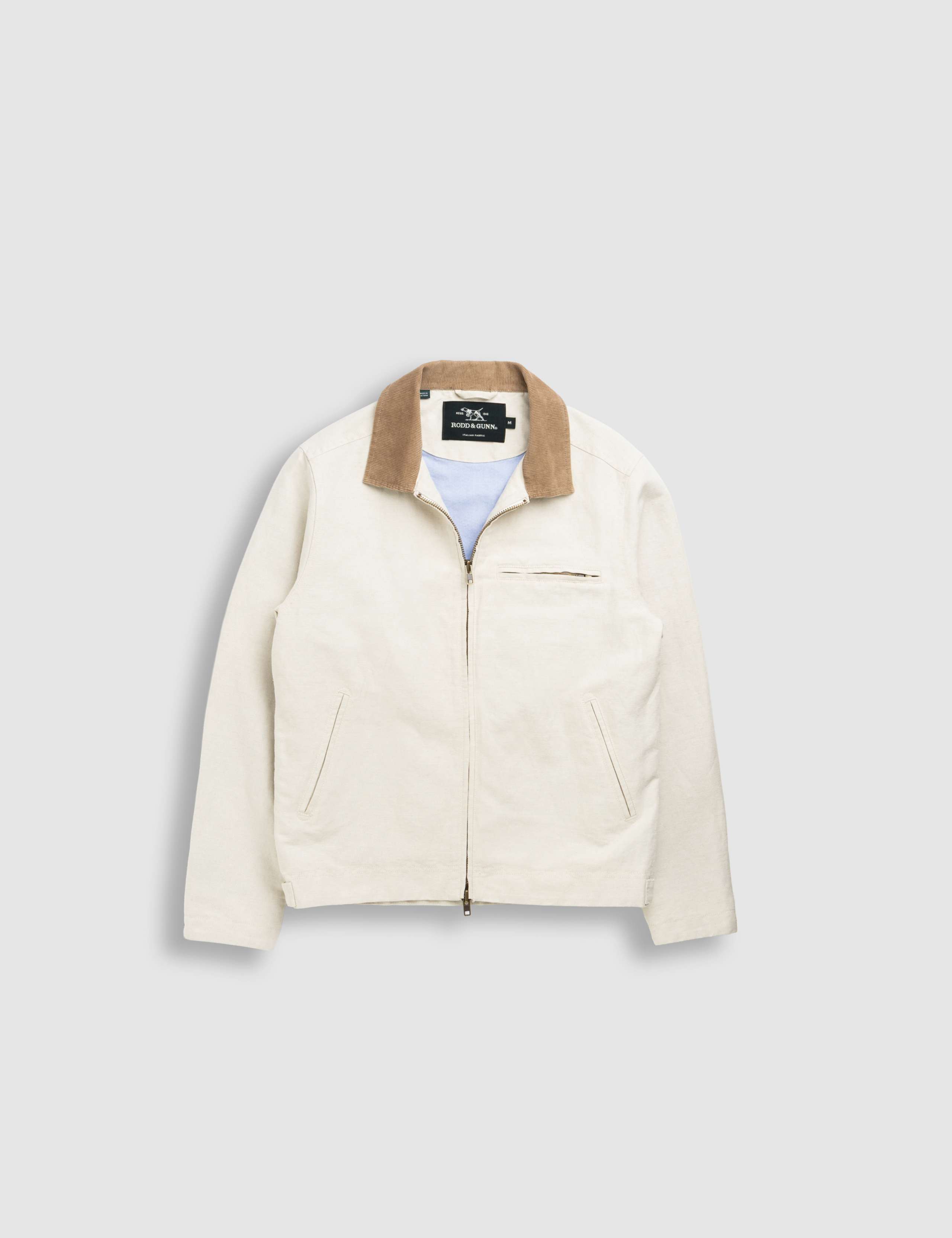 Cotton Blend Harrington Jacket 6 of 6