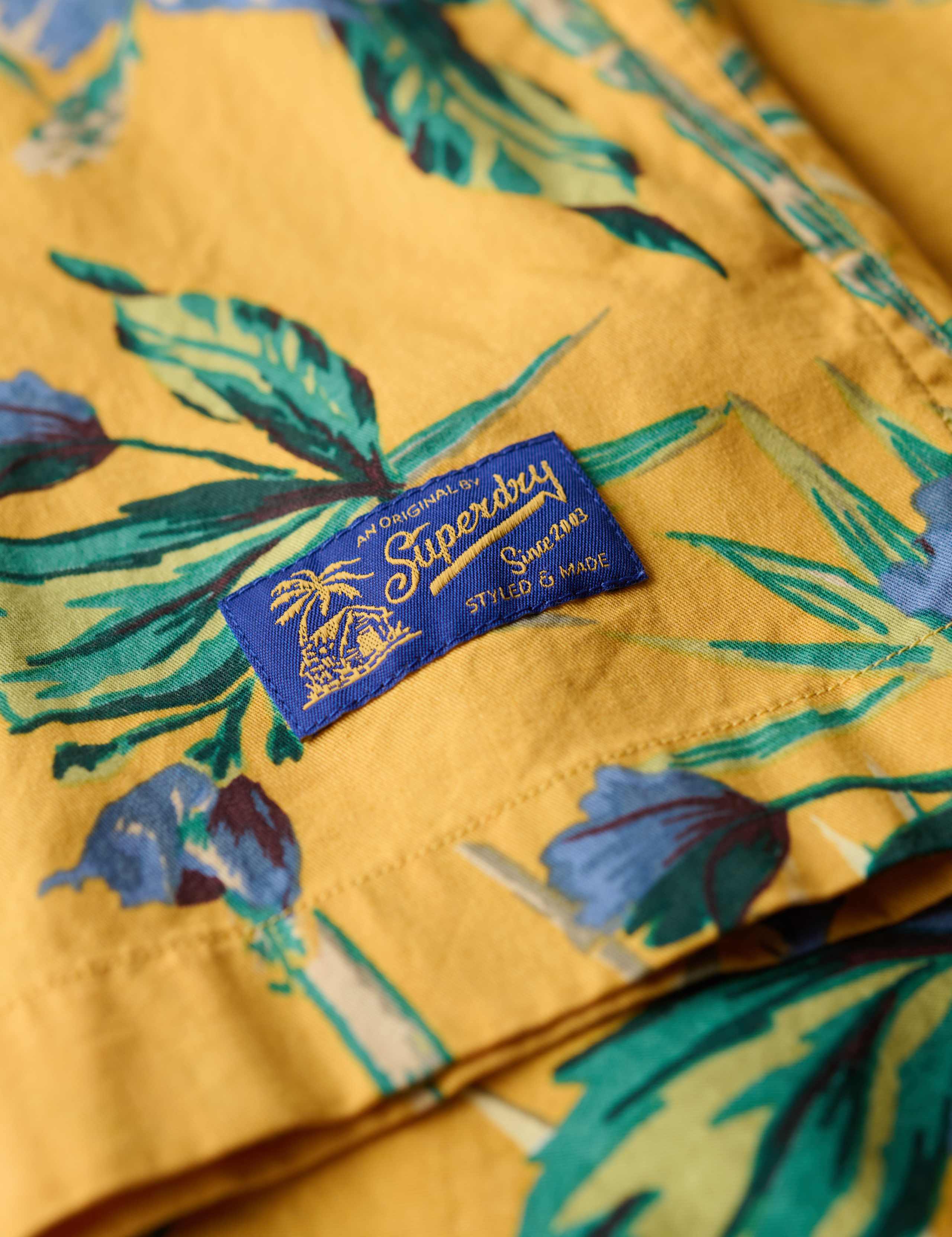 Cotton Blend Hawaiian Shirt 6 of 6