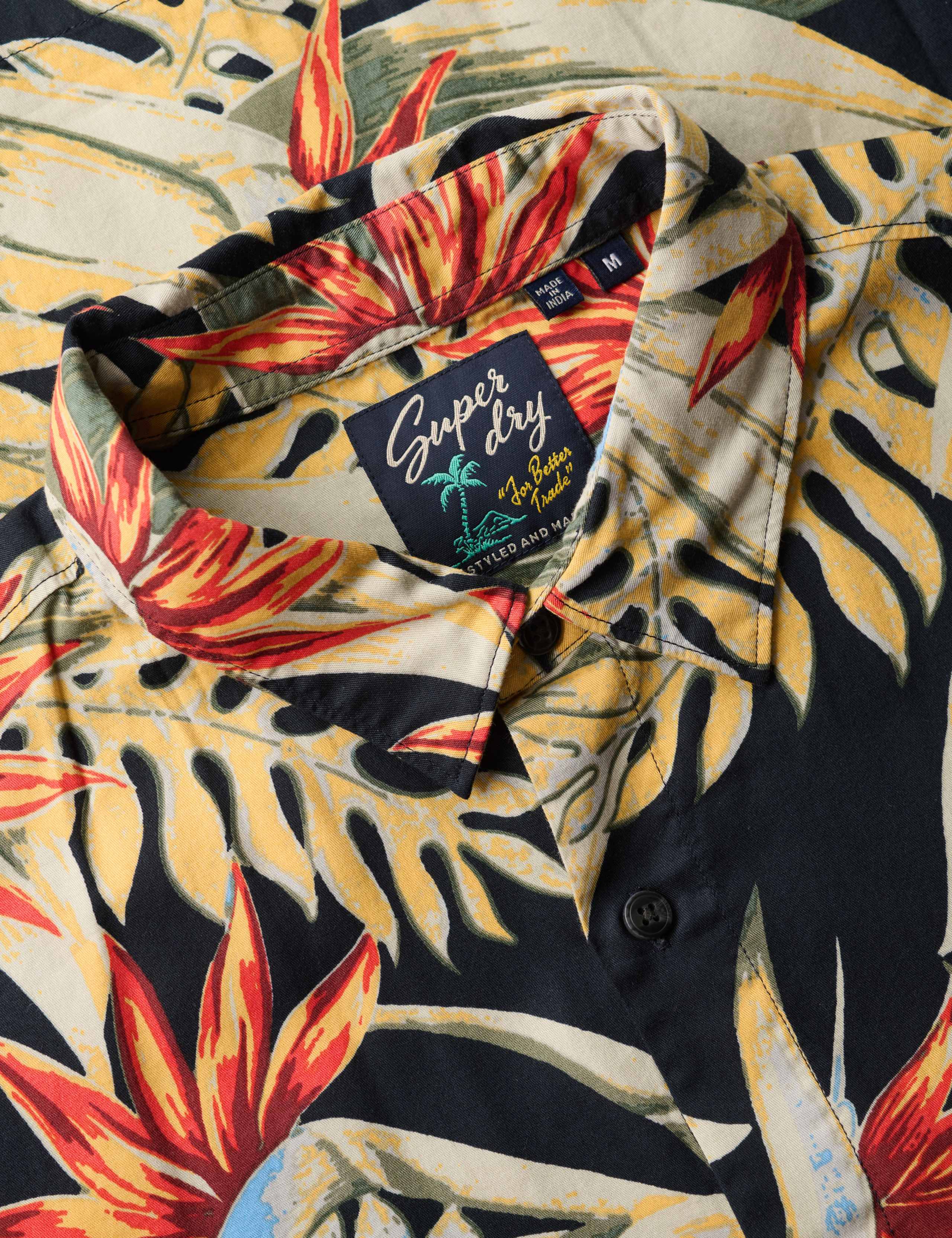 Cotton Blend Hawaiian Shirt 5 of 5