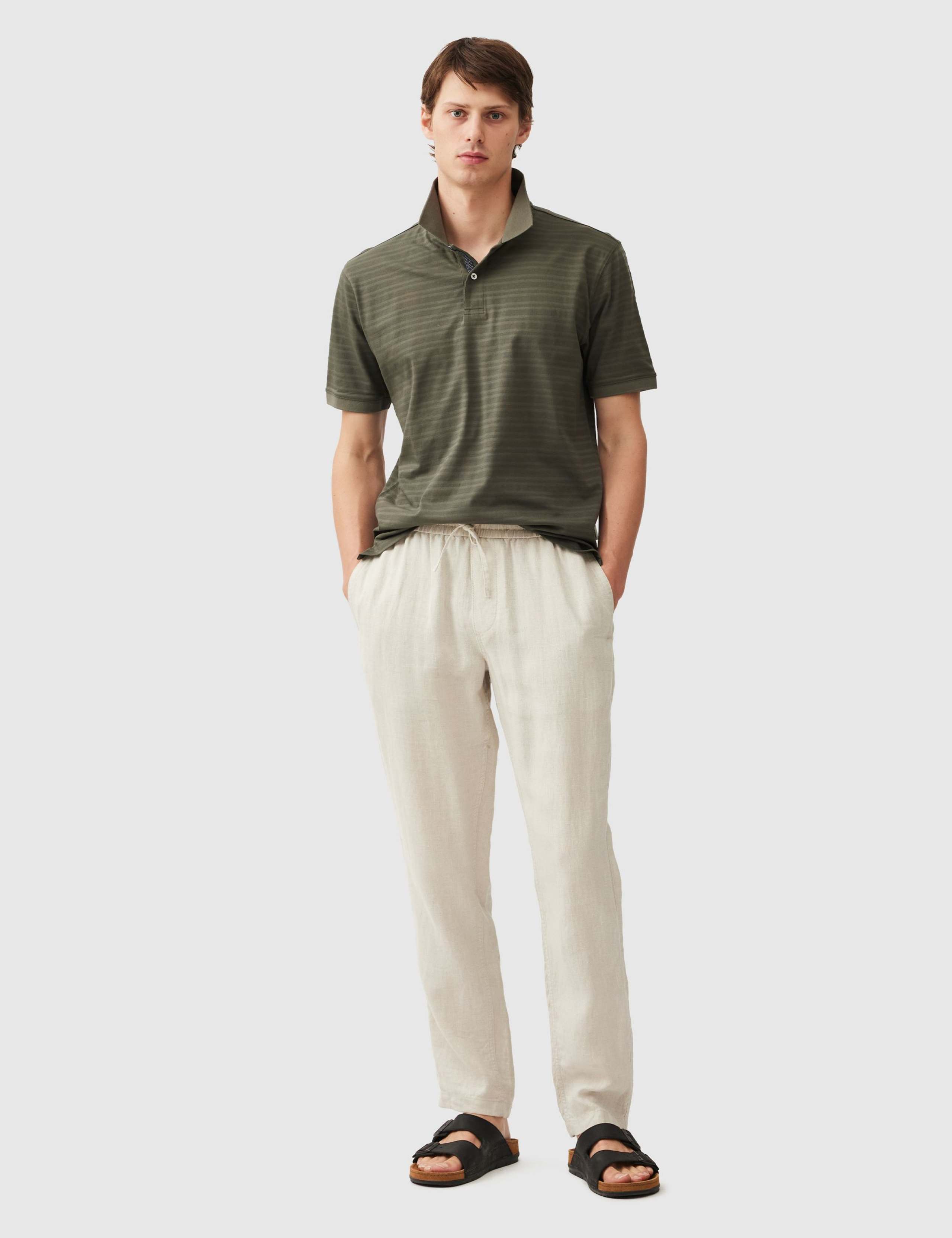Pure Linen Lightweight Trousers 2 of 5