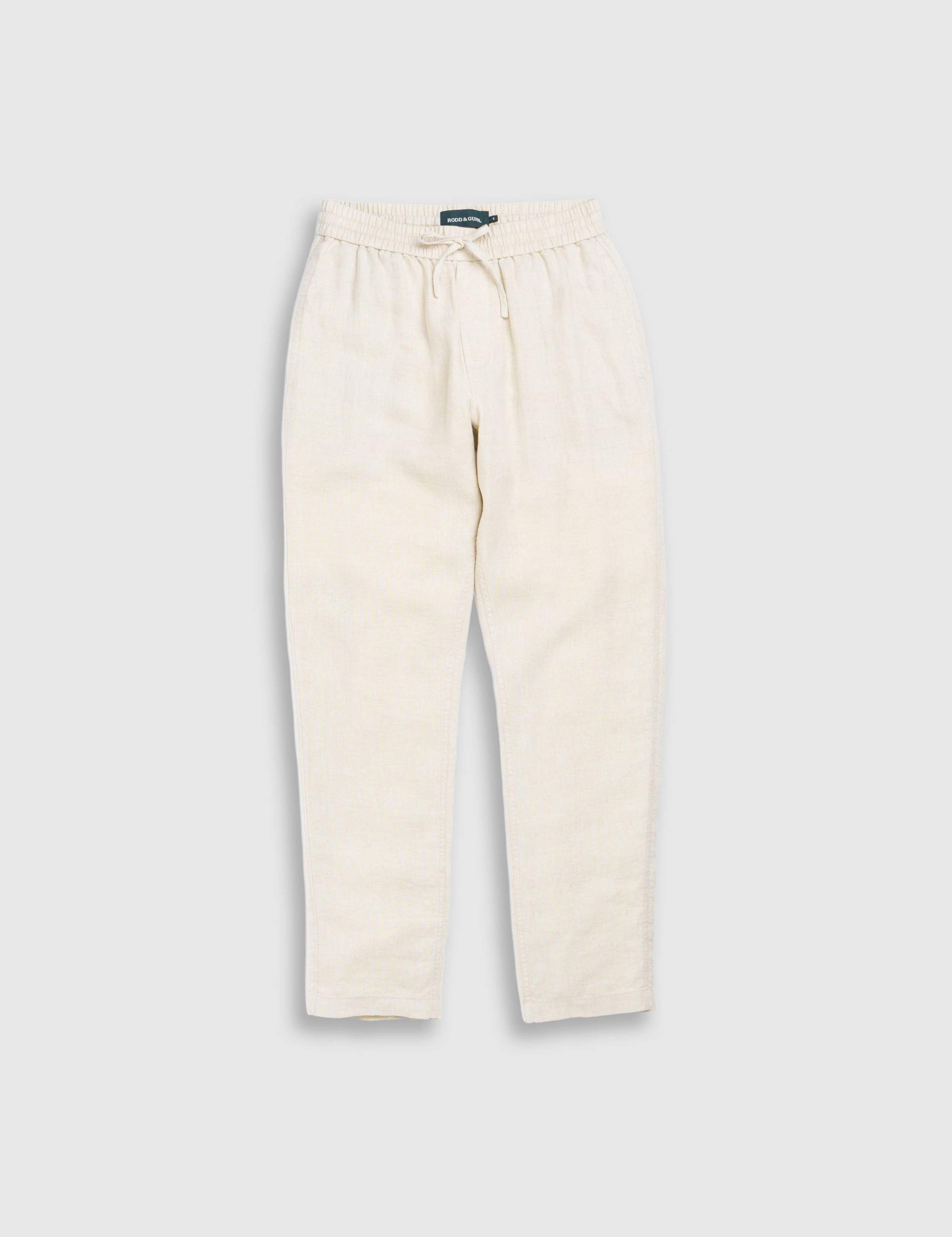 Pure Linen Lightweight Trousers 3 of 5