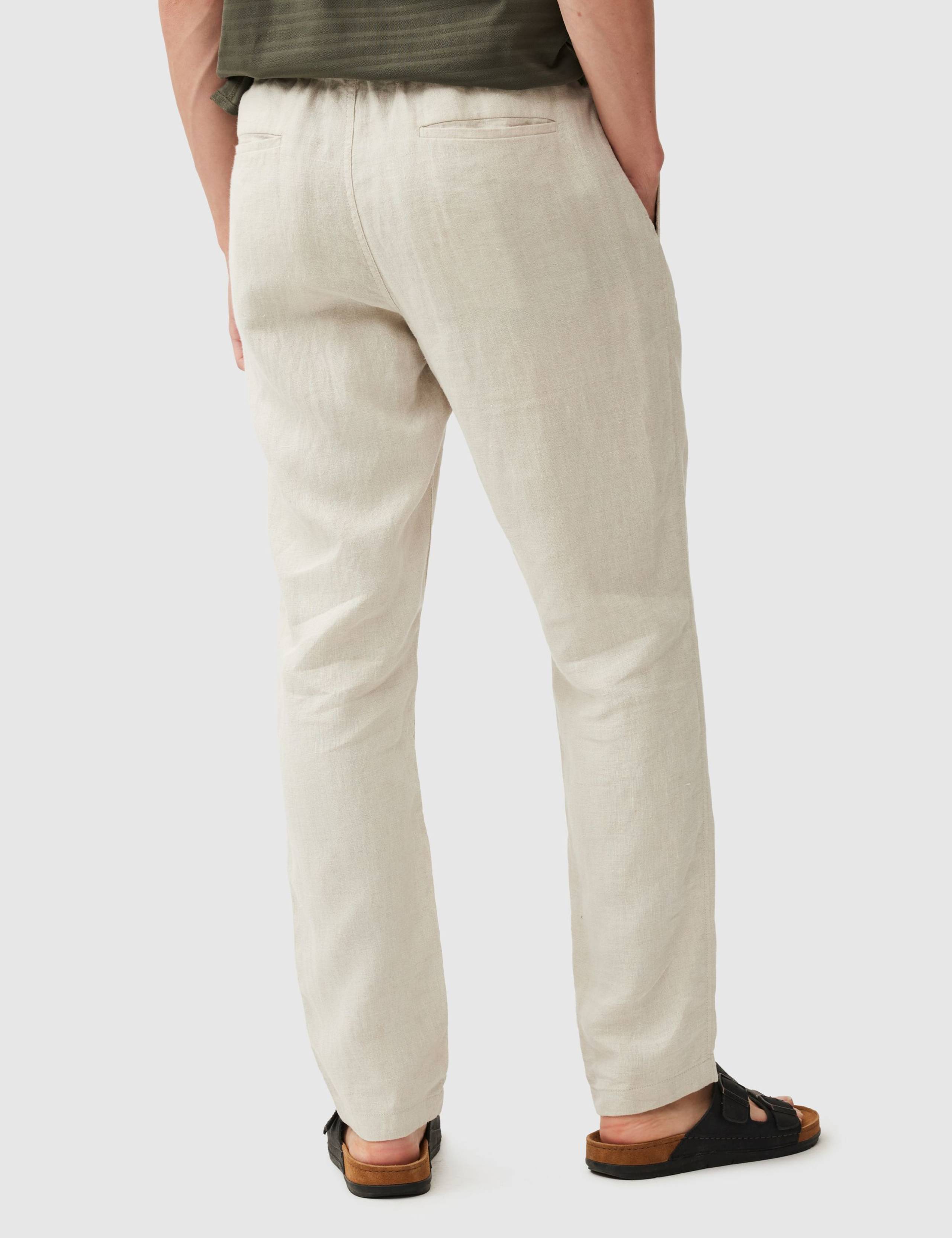 Pure Linen Lightweight Trousers 5 of 5