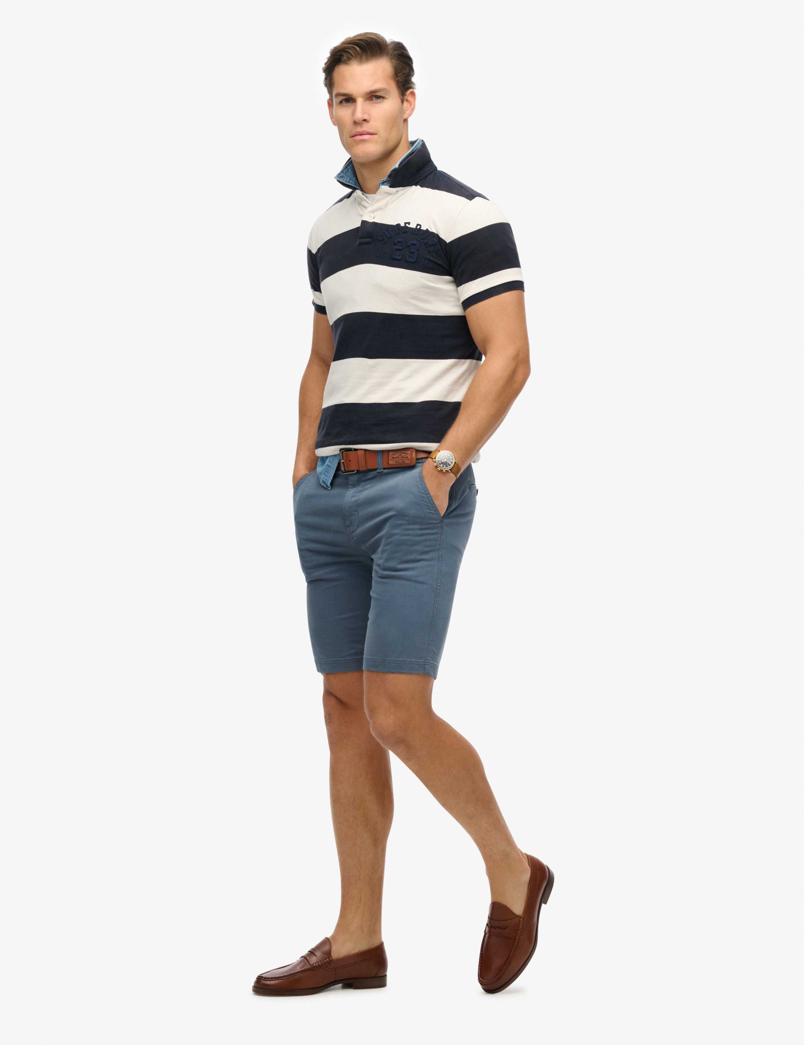 Slim Fit Cotton Rich Chino Shorts 5 of 5
