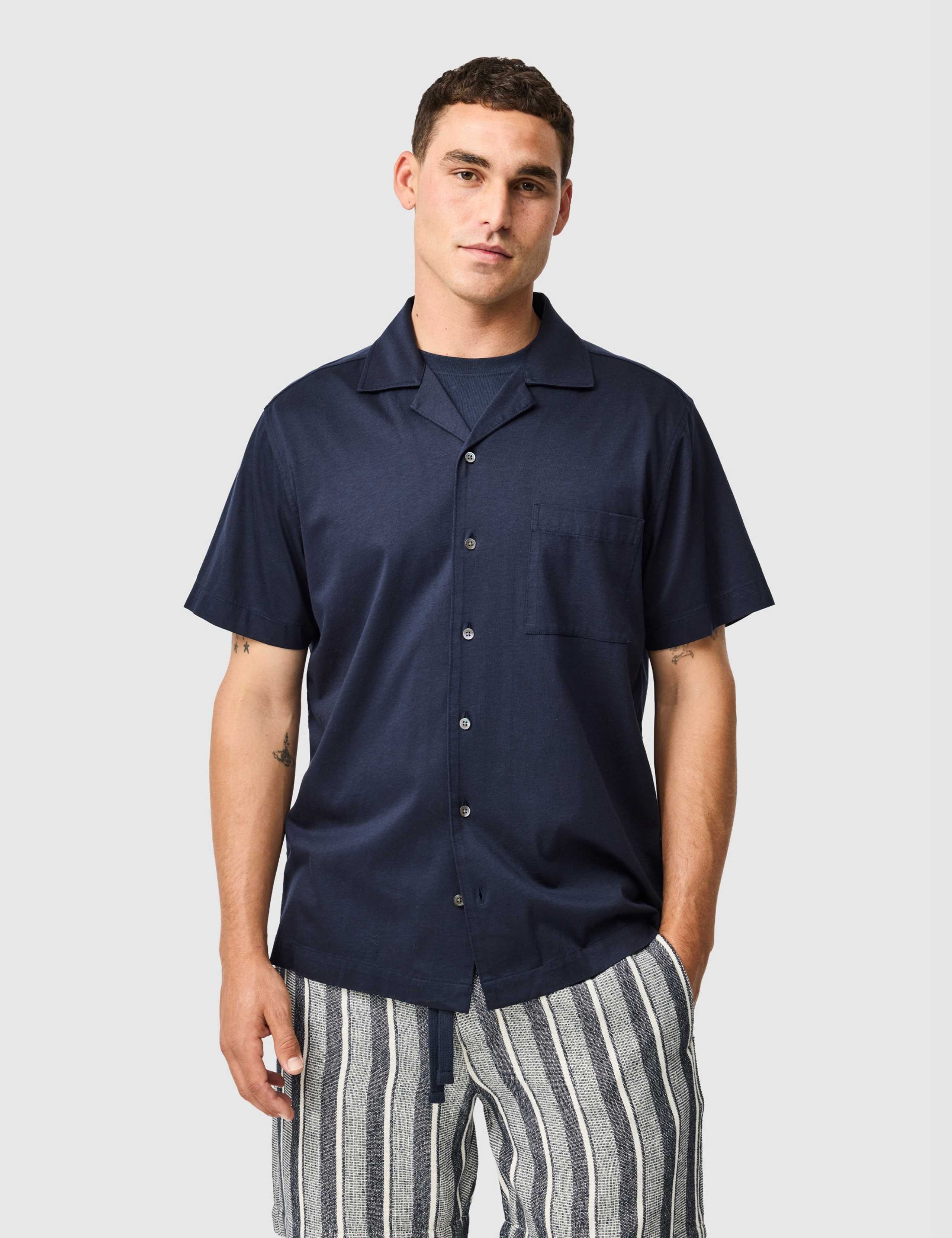 Manor Park Cotton Modal Blend Shirt 1 of 6
