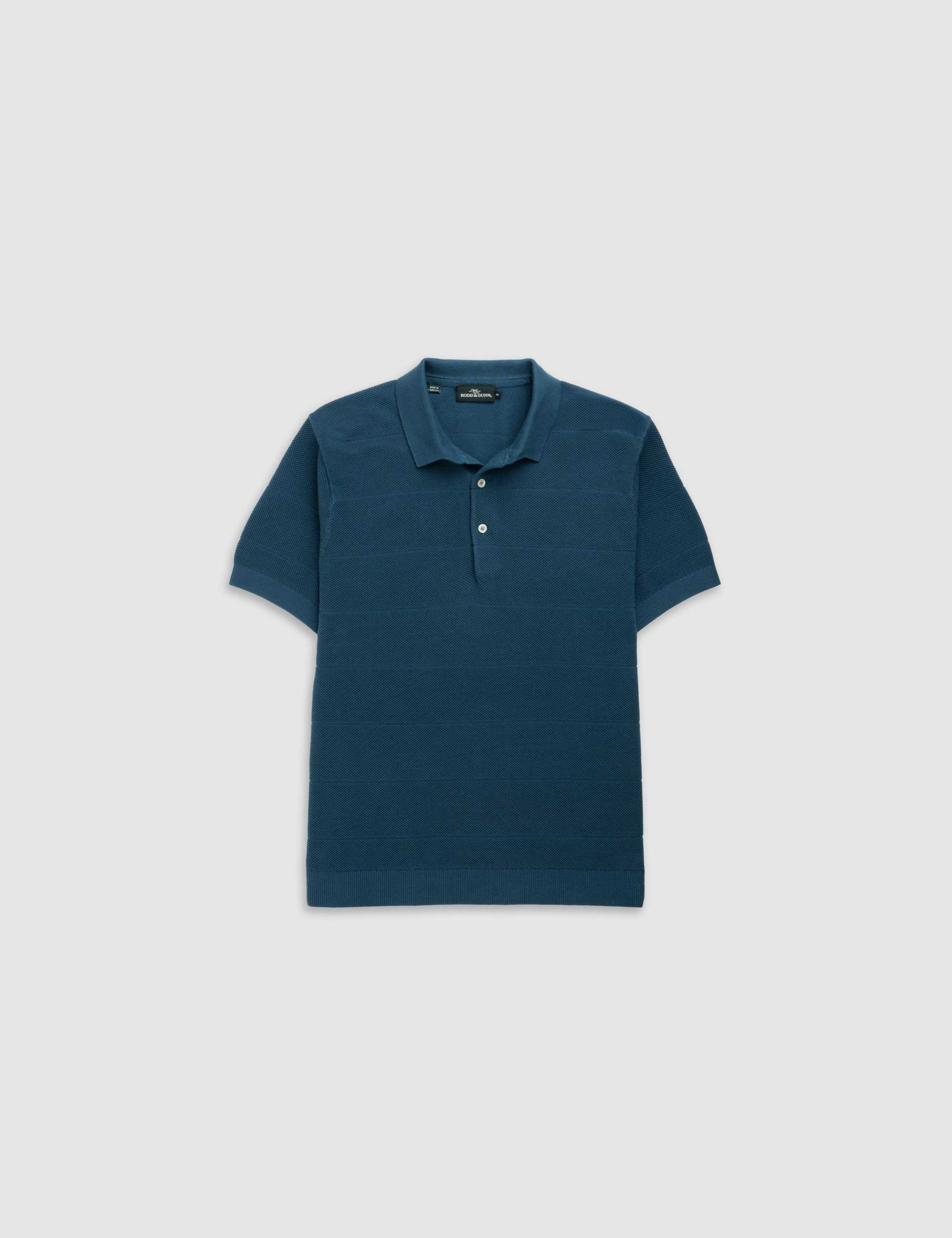Masons Flat Pure Cotton Knitted Polo Shirt 4 of 6