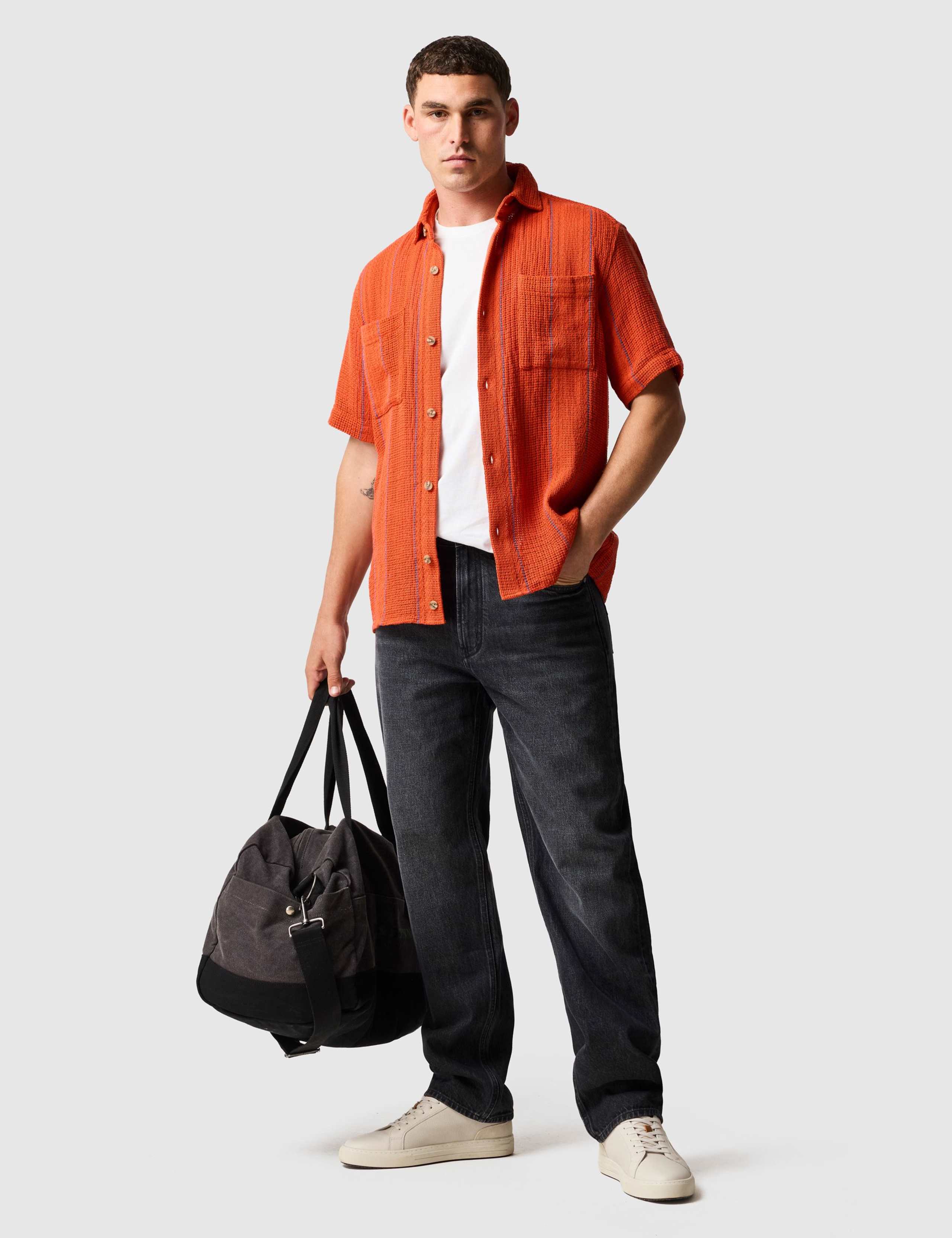 Point Break Pure Cotton Textured Shirt 2 of 6