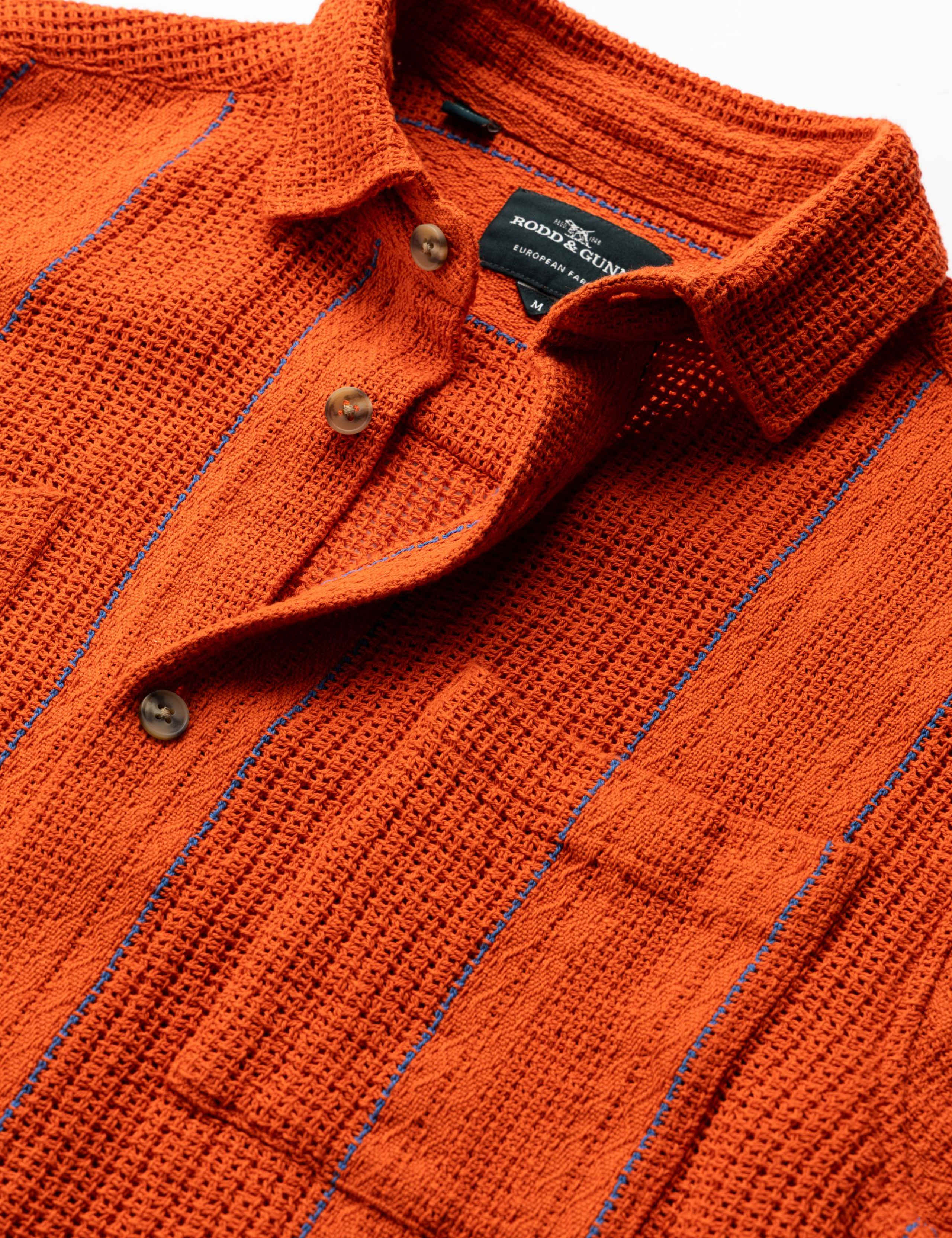 Point Break Pure Cotton Textured Shirt 4 of 6