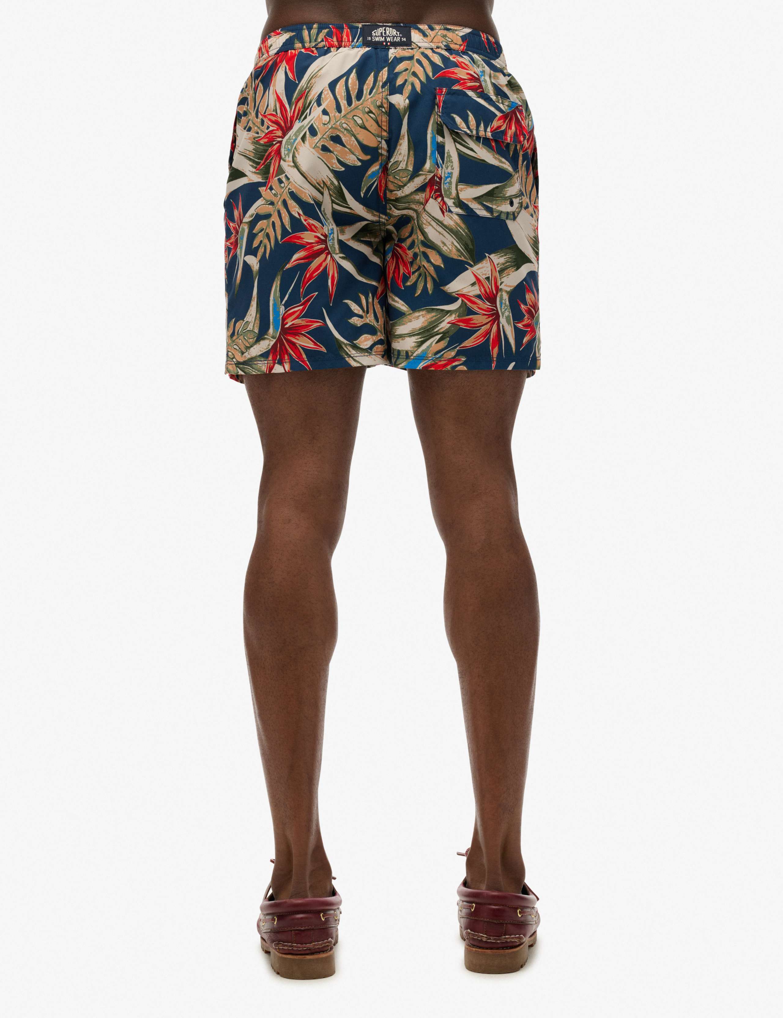 Hawaiian Print Swim Shorts 4 of 7