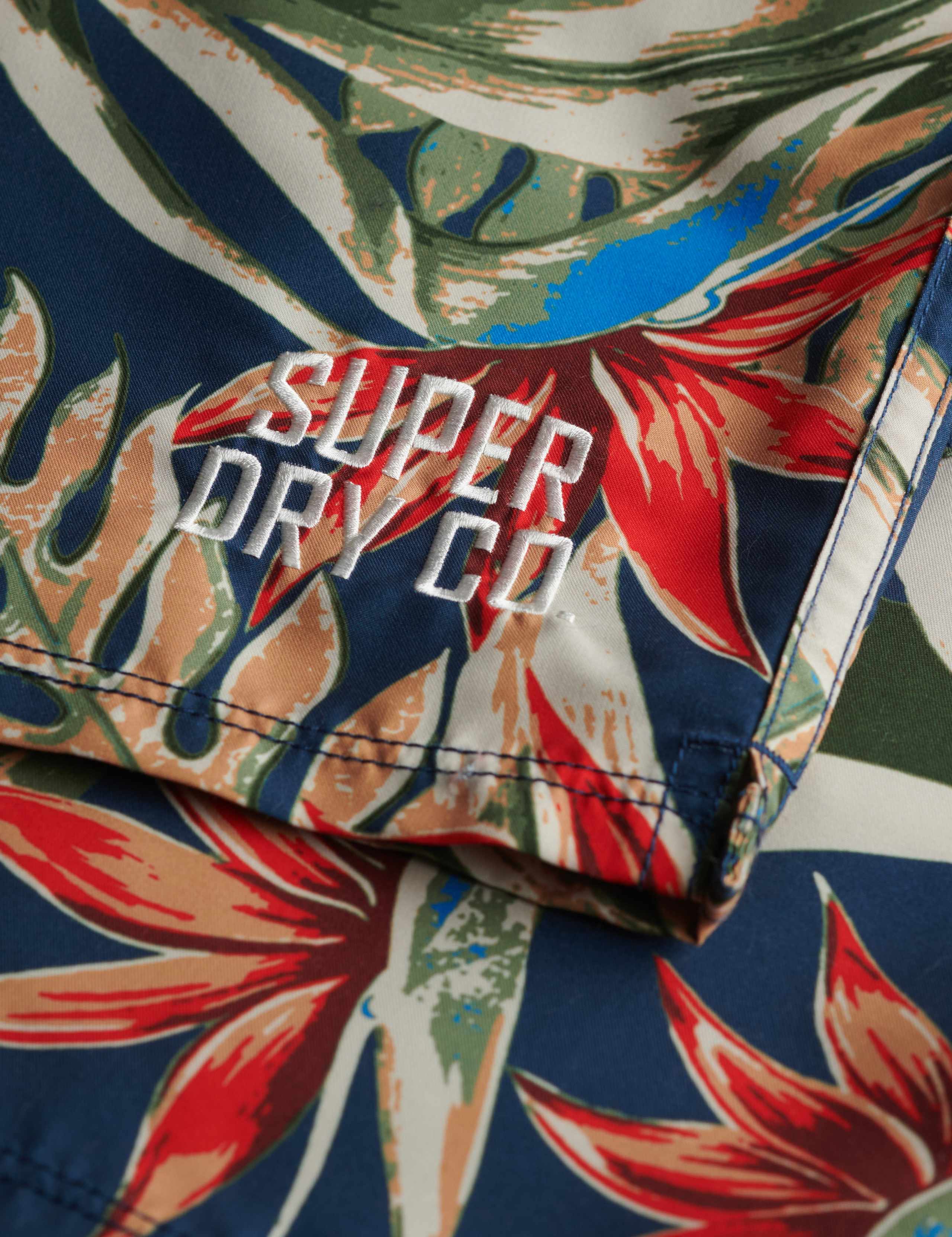 Hawaiian Print Swim Shorts 6 of 7