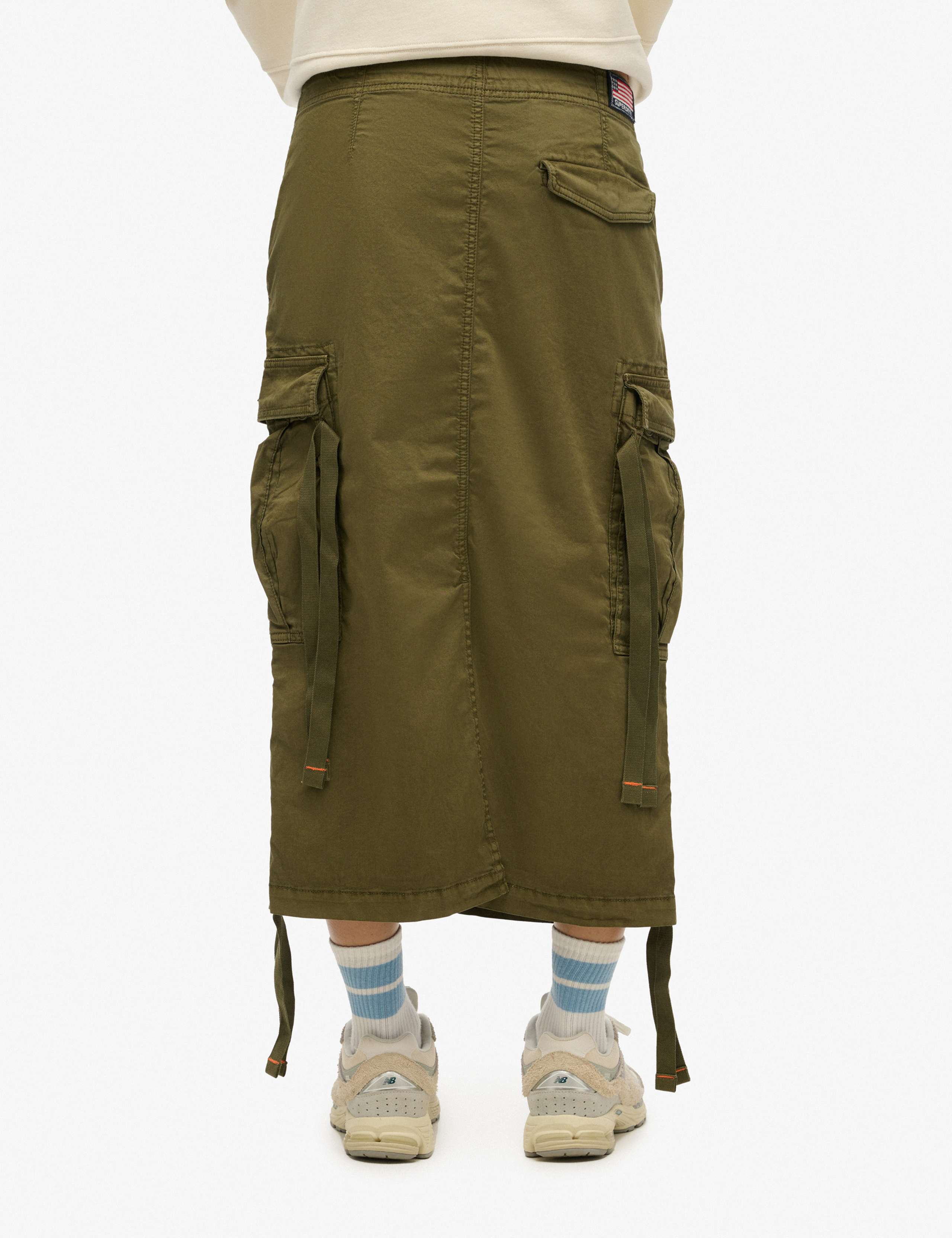 Cotton Rich Cargo Midi Skirt 3 of 7
