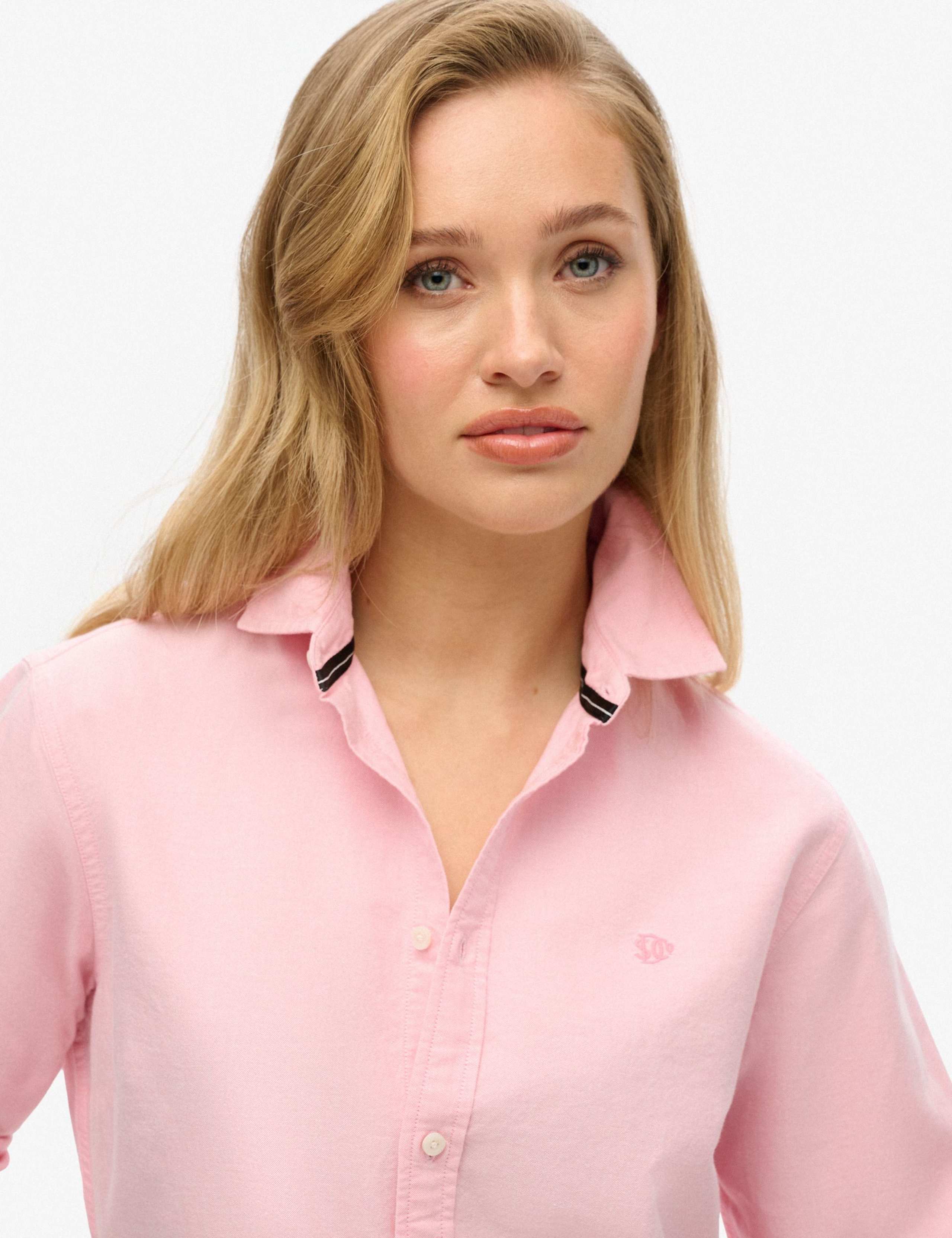 Pure Cotton Oxford Shirt 3 of 4