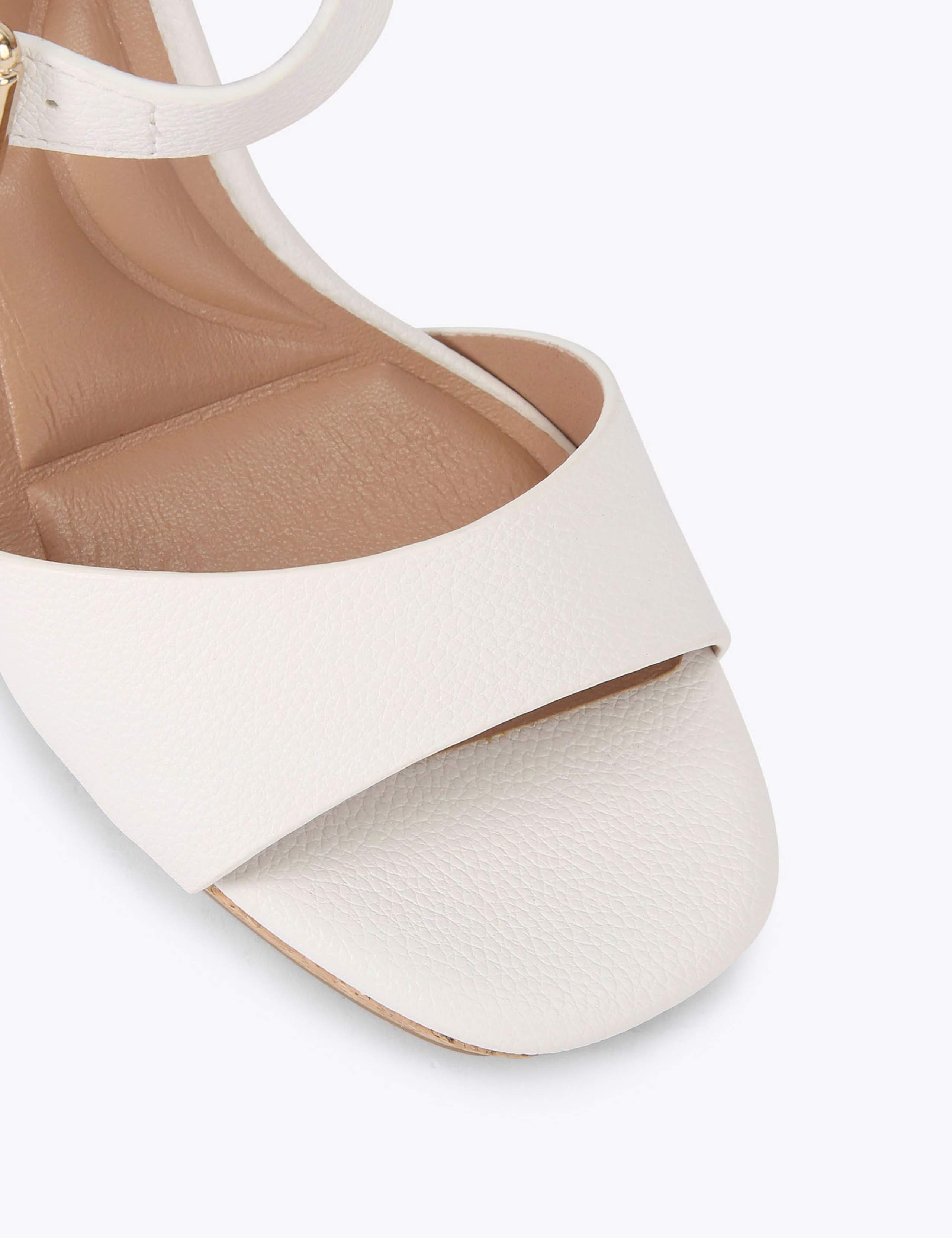 Metallic Wedge Sandals 4 of 5