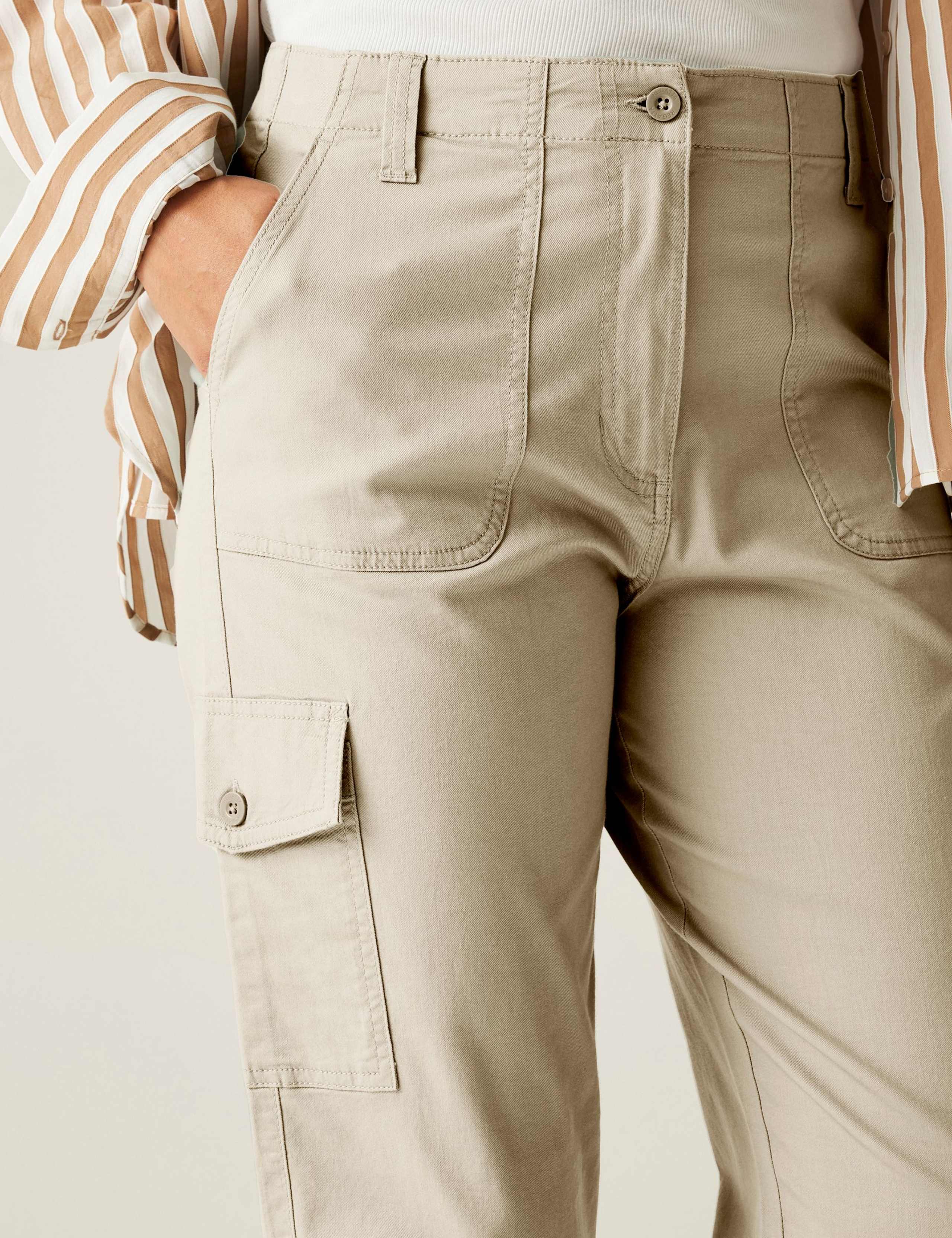 Shorebella Cargo Straight Leg Trousers 4 of 5