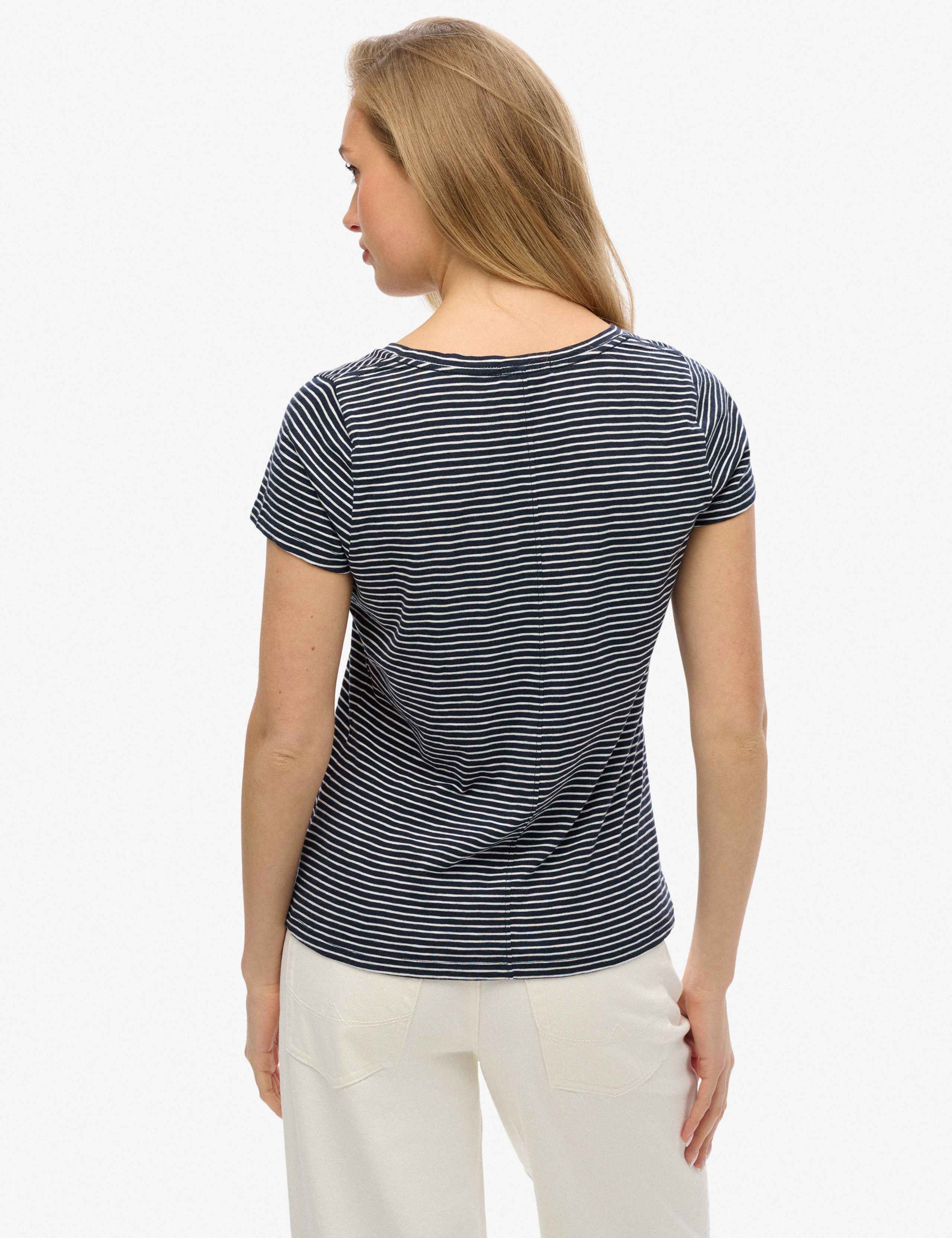 Cotton Rich Striped T-Shirt 3 of 6