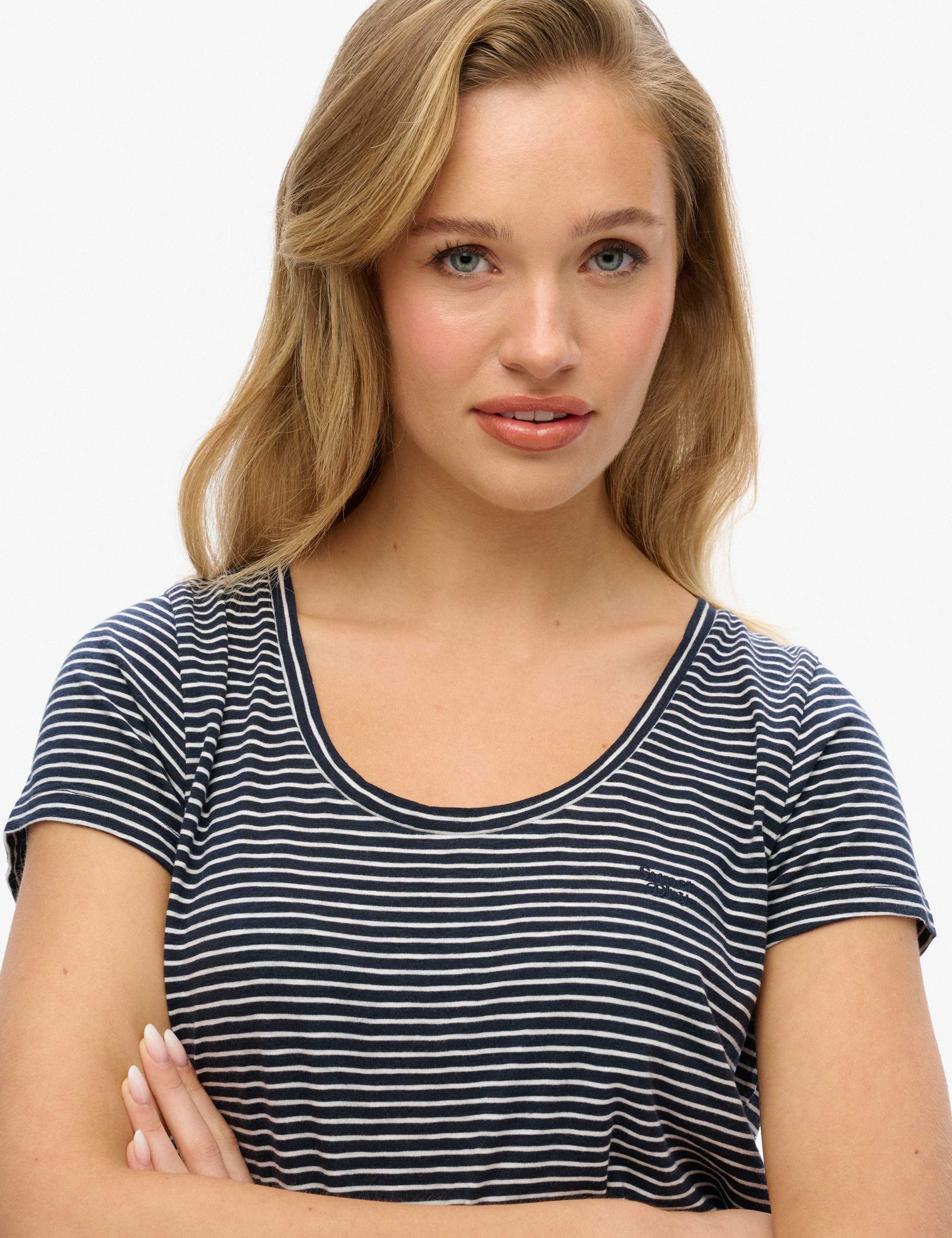 Cotton Rich Striped T-Shirt 5 of 6