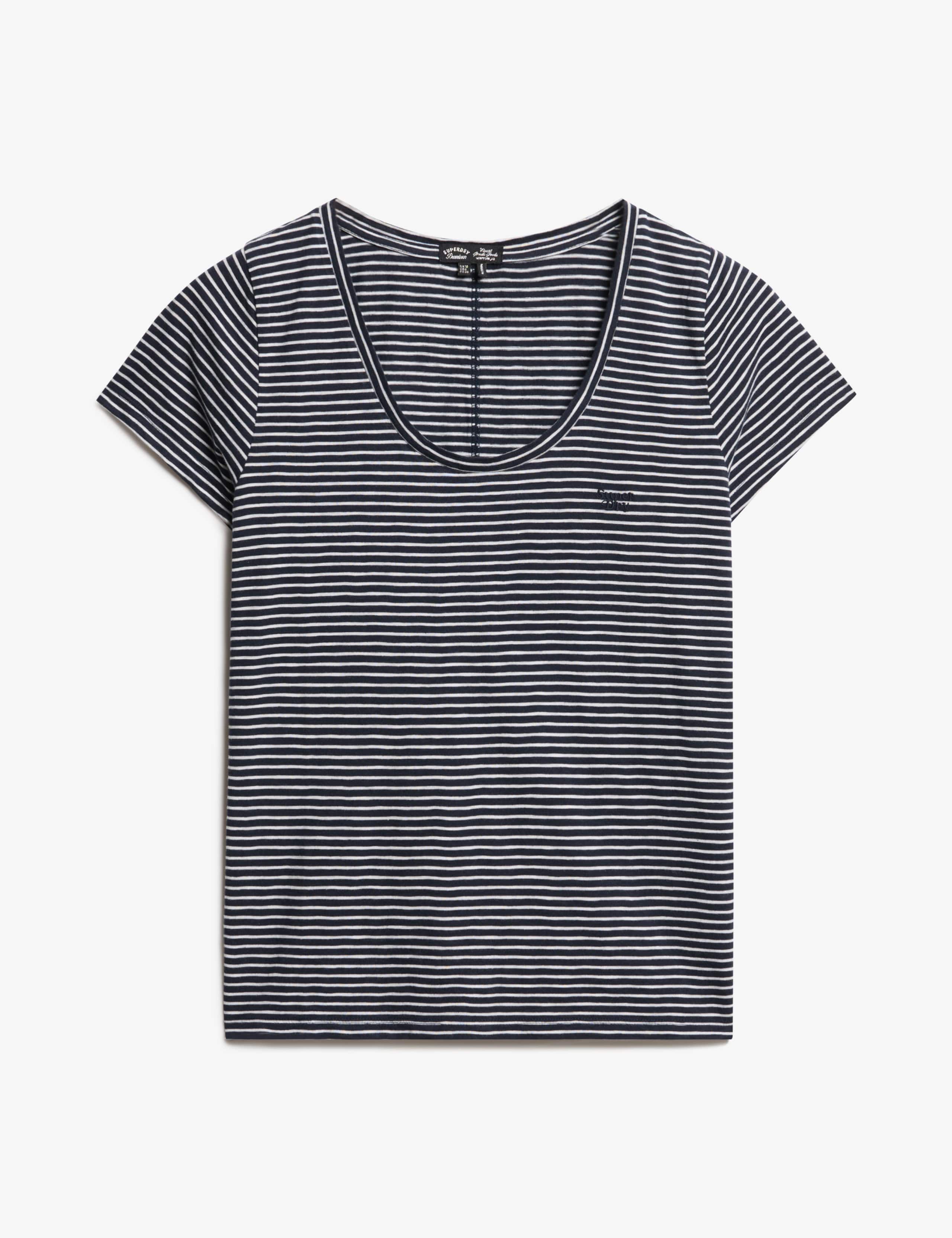 Cotton Rich Striped T-Shirt 2 of 6