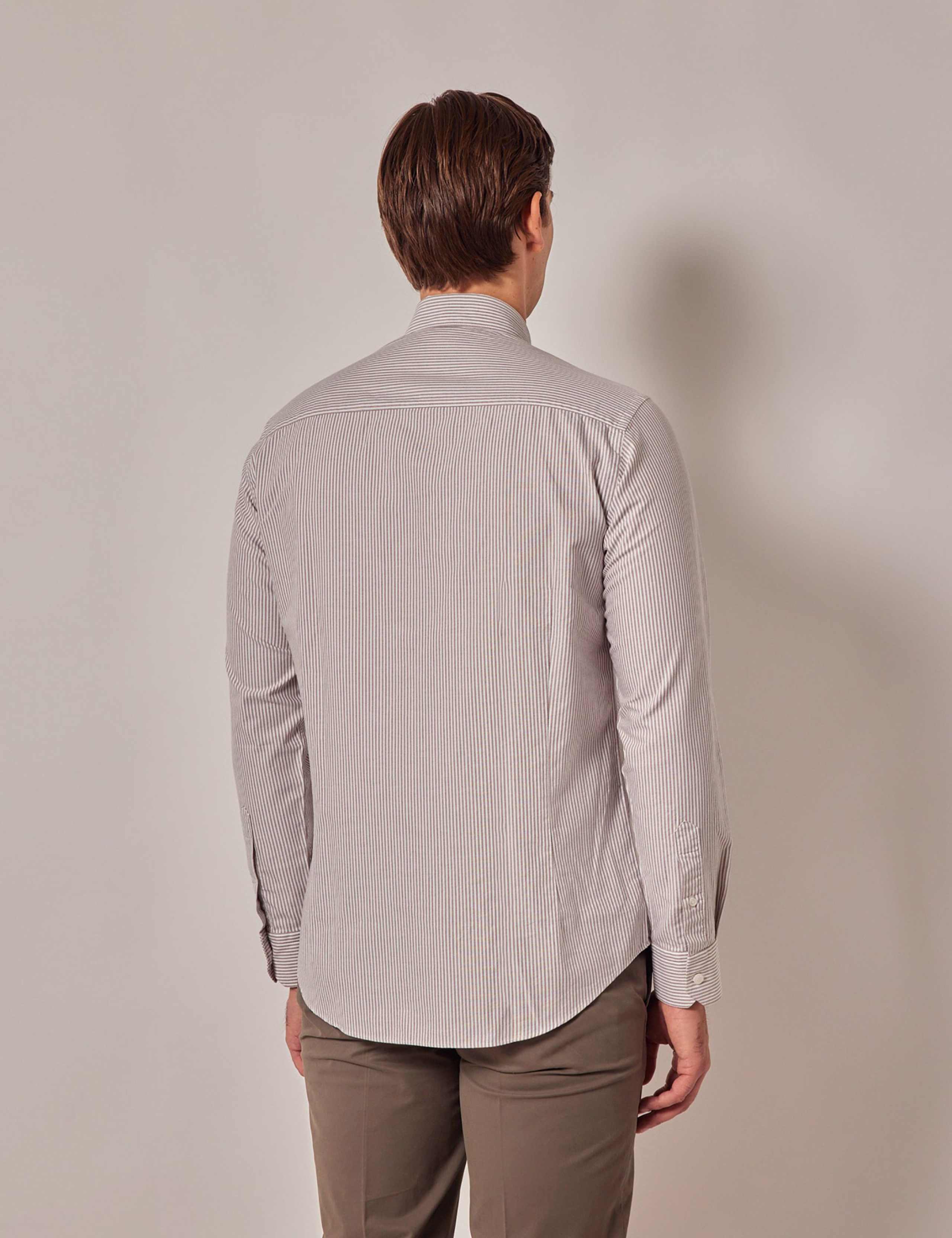 Regular Fit Pure Cotton Striped Oxford Shirt 2 of 2