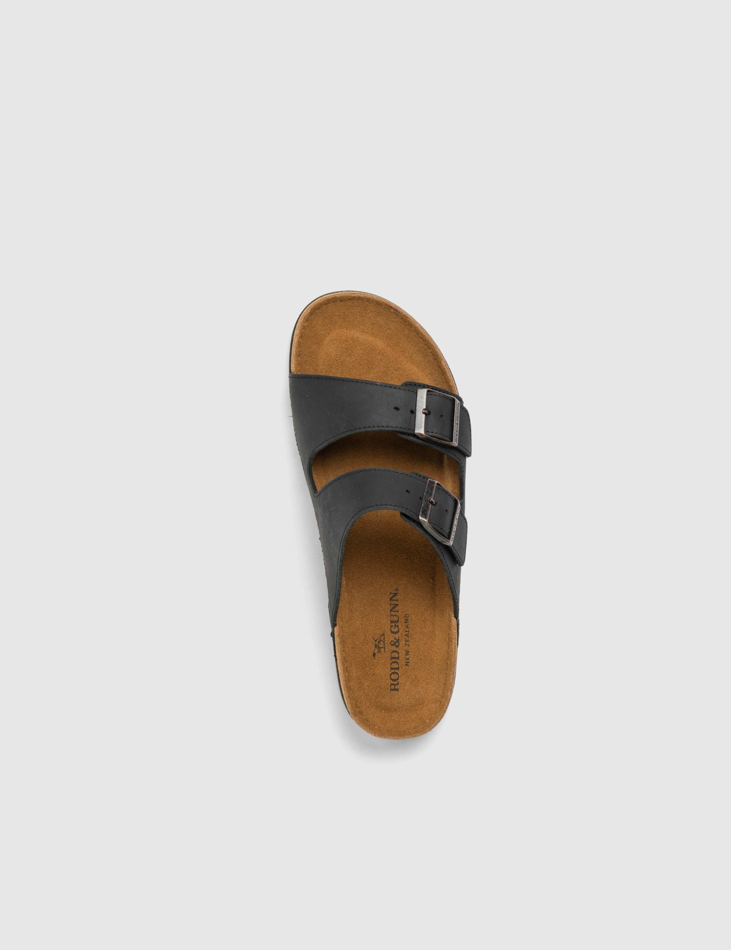 Raglan Slide Regular Fit Leather Buckle Sliders 4 of 10