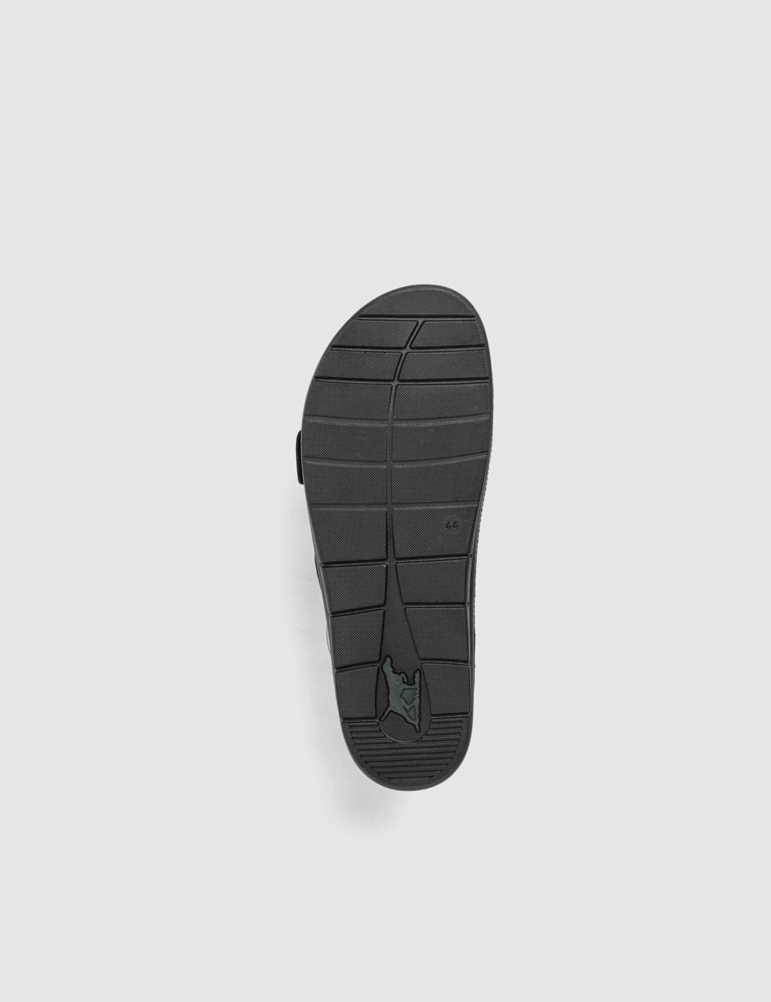 Raglan Slide Regular Fit Leather Buckle Sliders 10 of 10