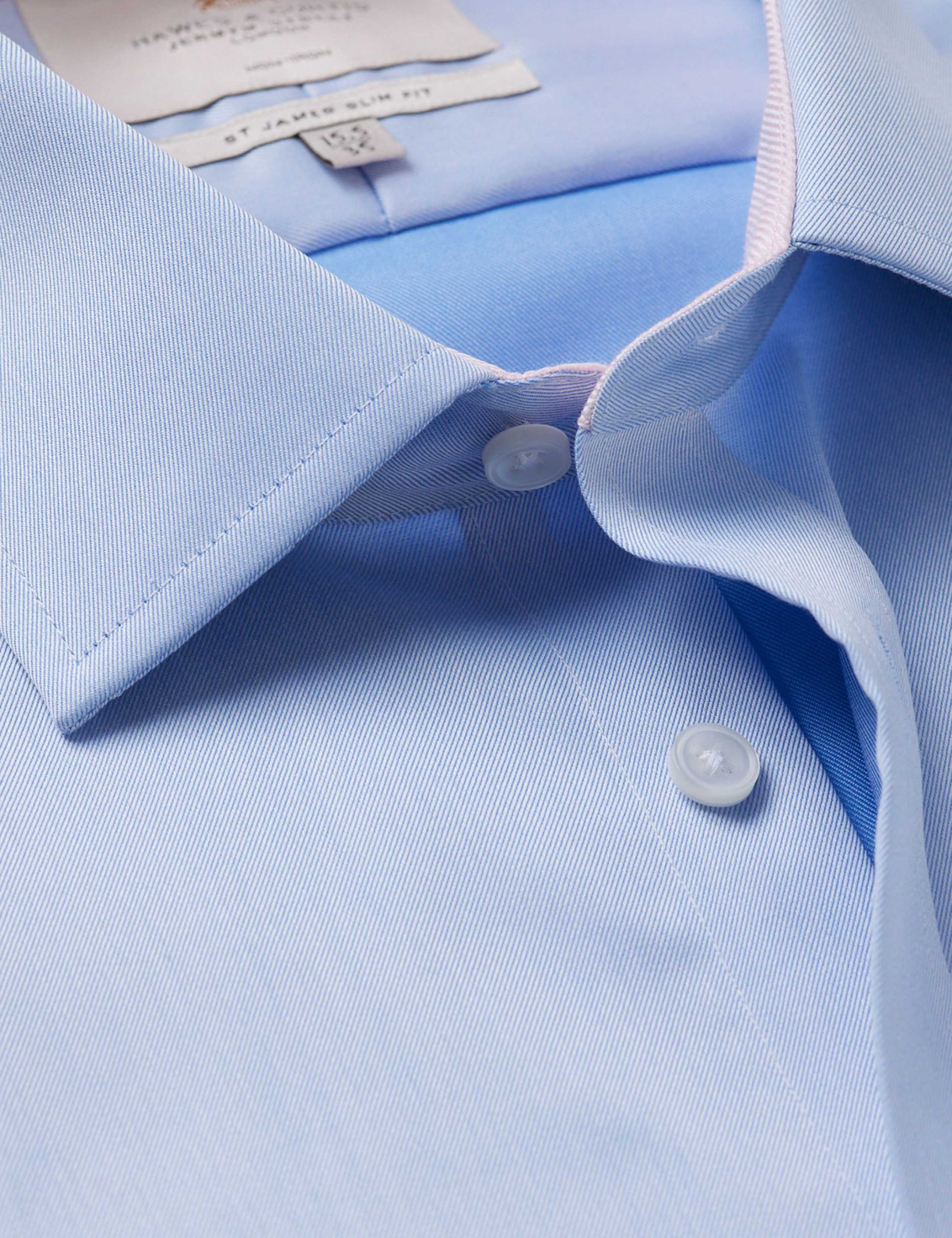 Slim Fit Pure Cotton Twill Shirt 2 of 3