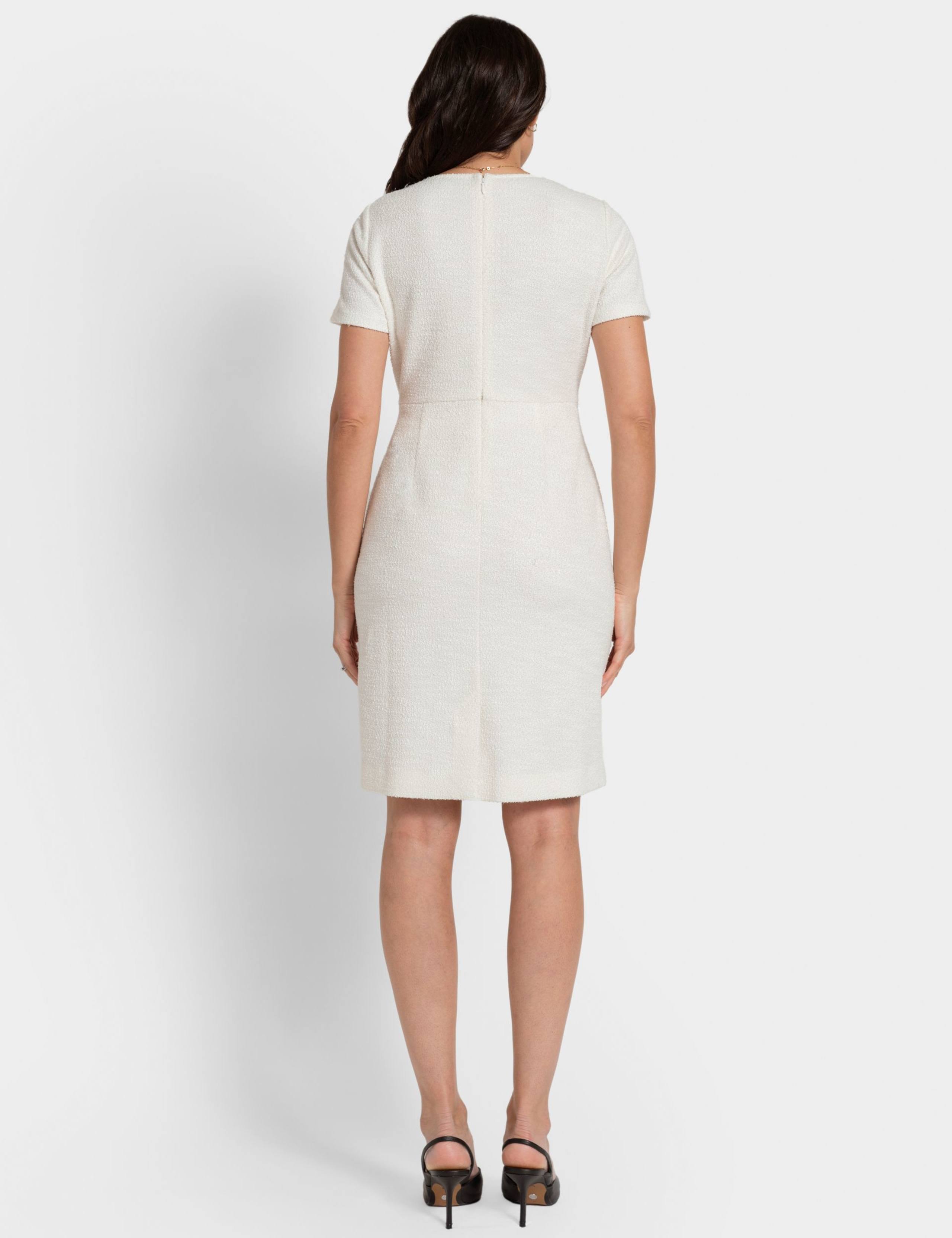 Maternity Tweed Knee Length Shift Dress 4 of 4