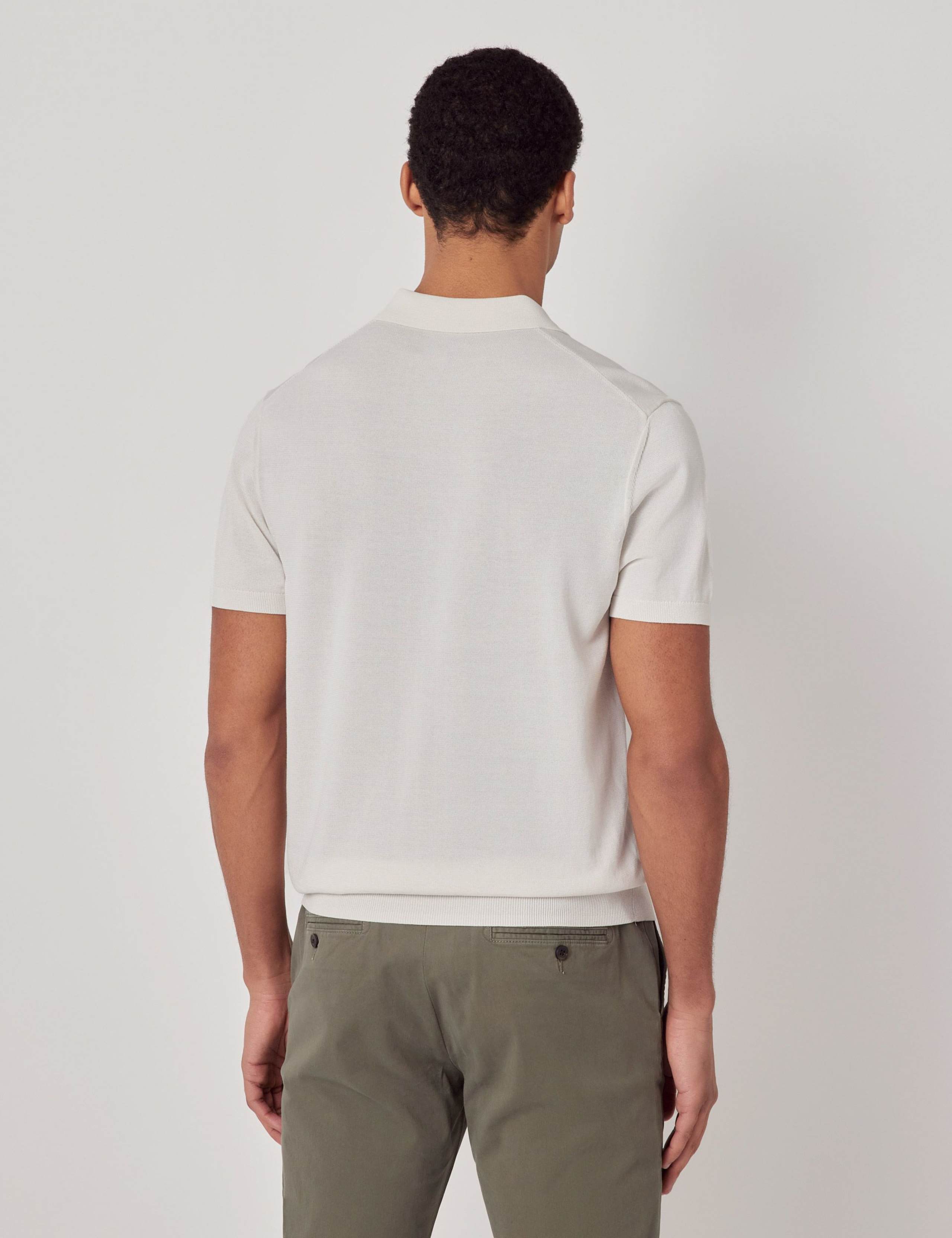 Pure Cotton Knitted Polo Shirt 2 of 2