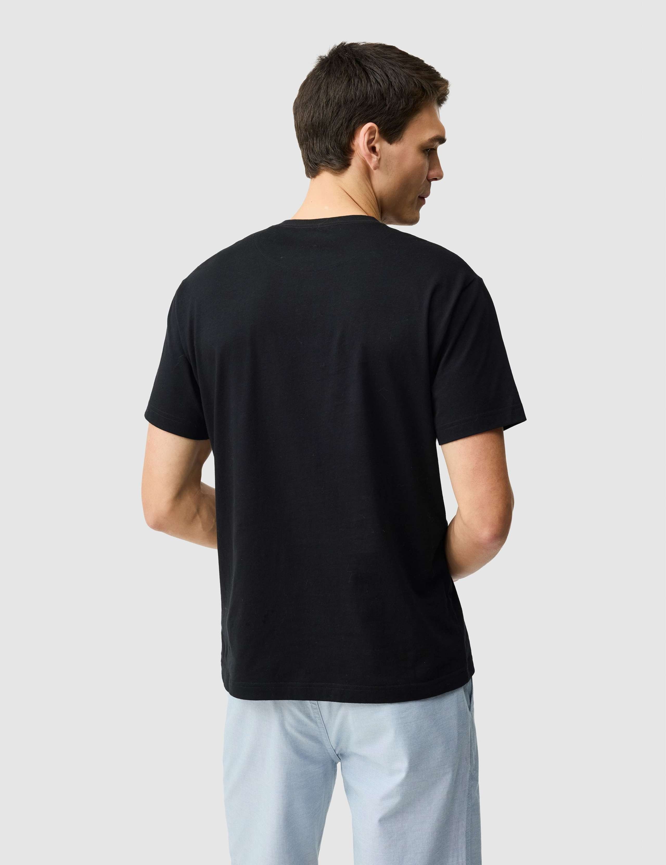 Pure Cotton Crew Neck T-Shirt 4 of 6