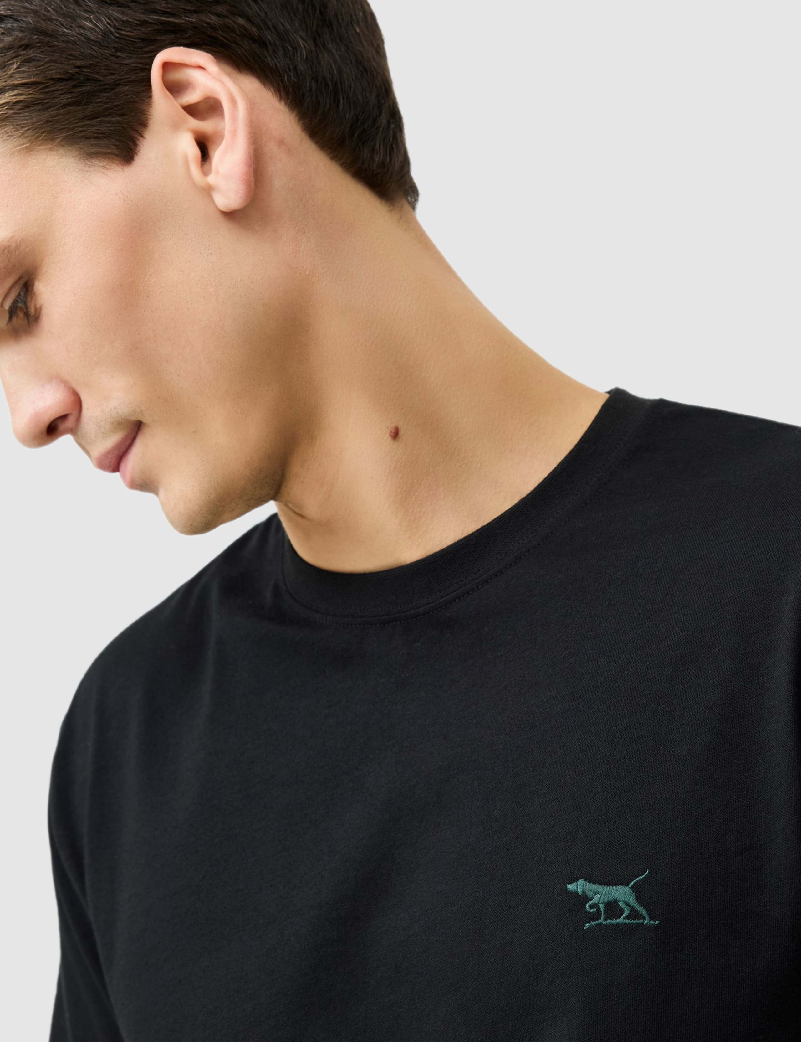 Pure Cotton Crew Neck T-Shirt 5 of 6