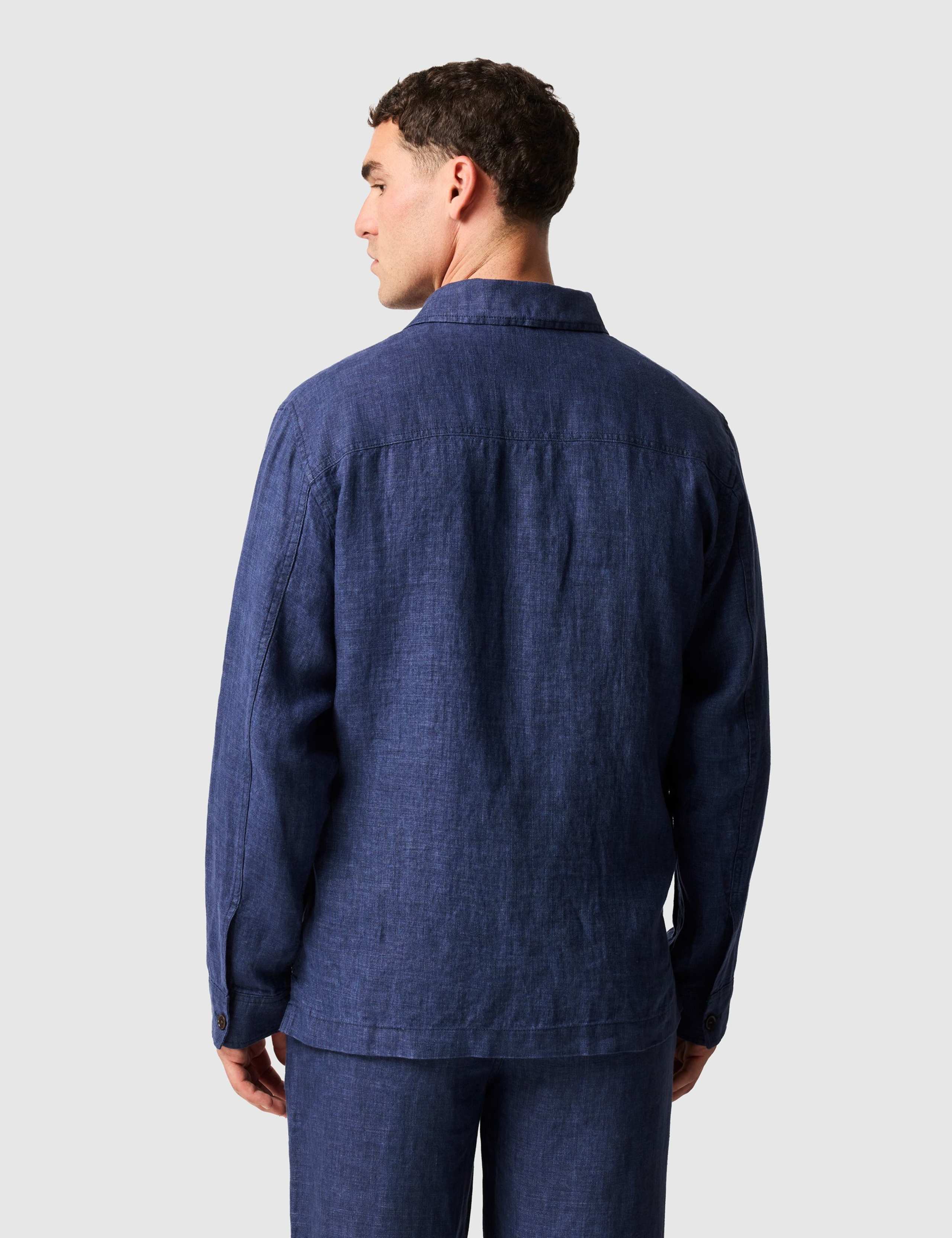 West Island Pure Linen Shacket 6 of 6