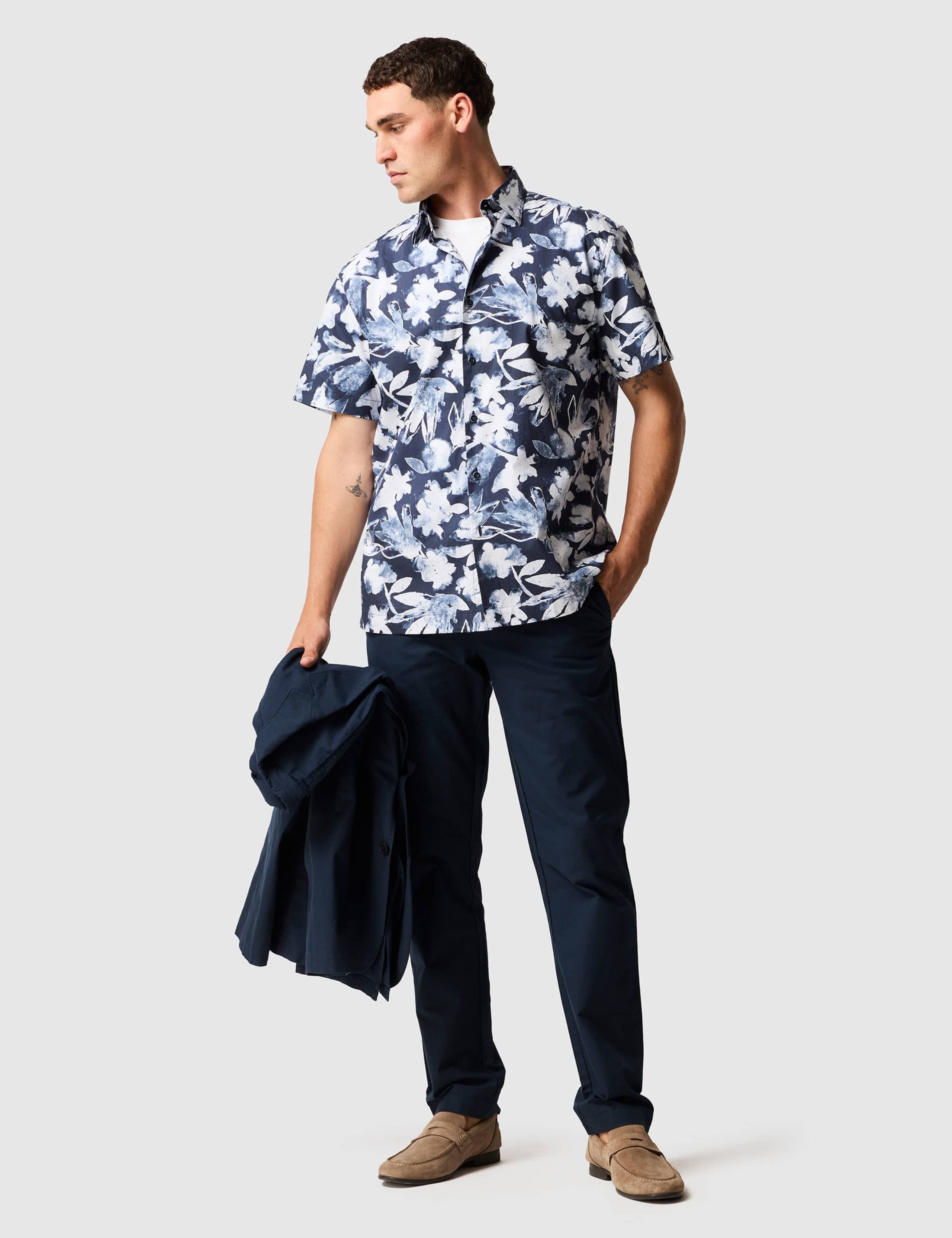 Pure Cotton Floral Shirt 5 of 6