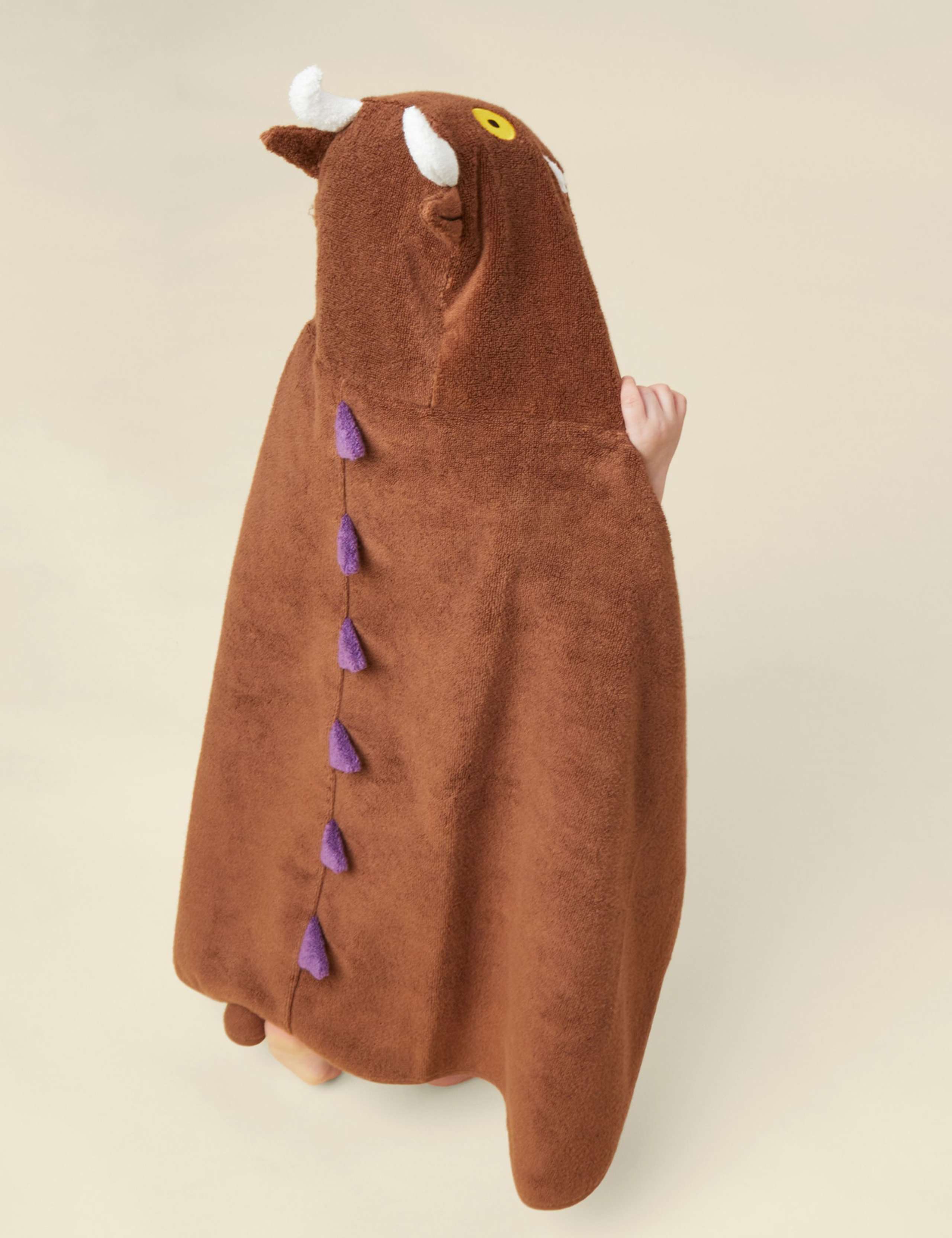 Pure Cotton Gruffalo Hooded Towel 3 of 6