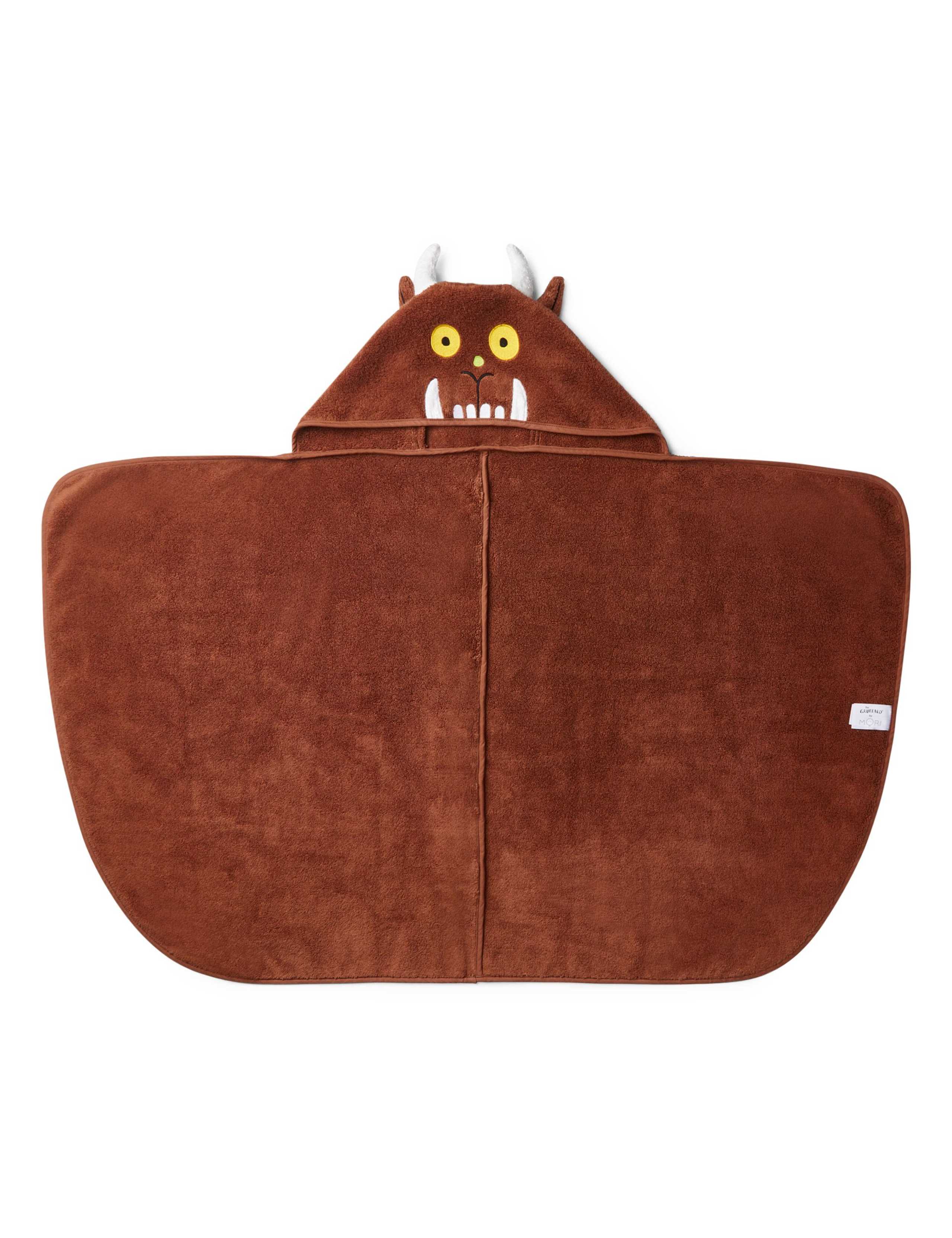 Pure Cotton Gruffalo Hooded Towel 5 of 6