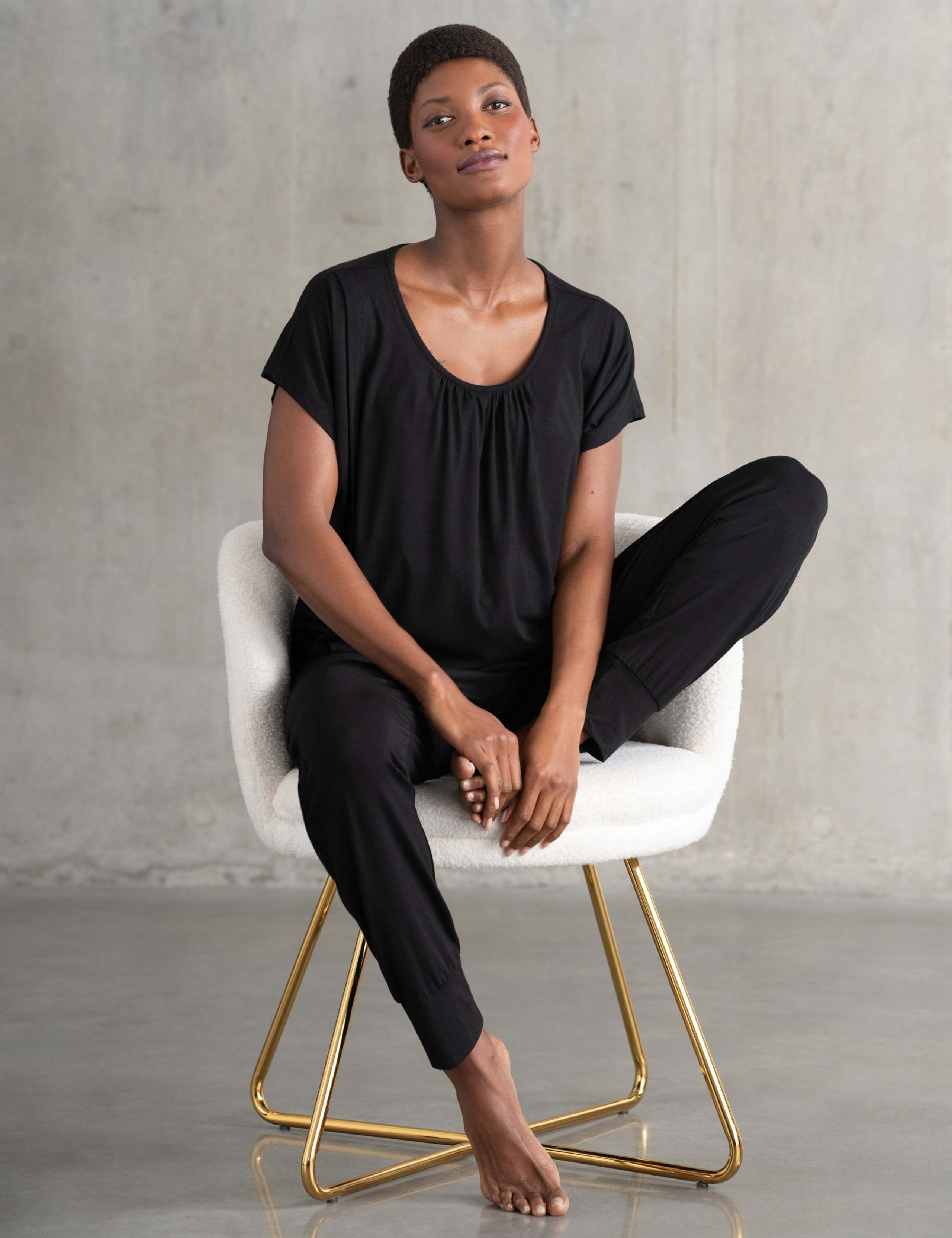 Maternity 2pc Jersey Loungewear Set 6 of 8