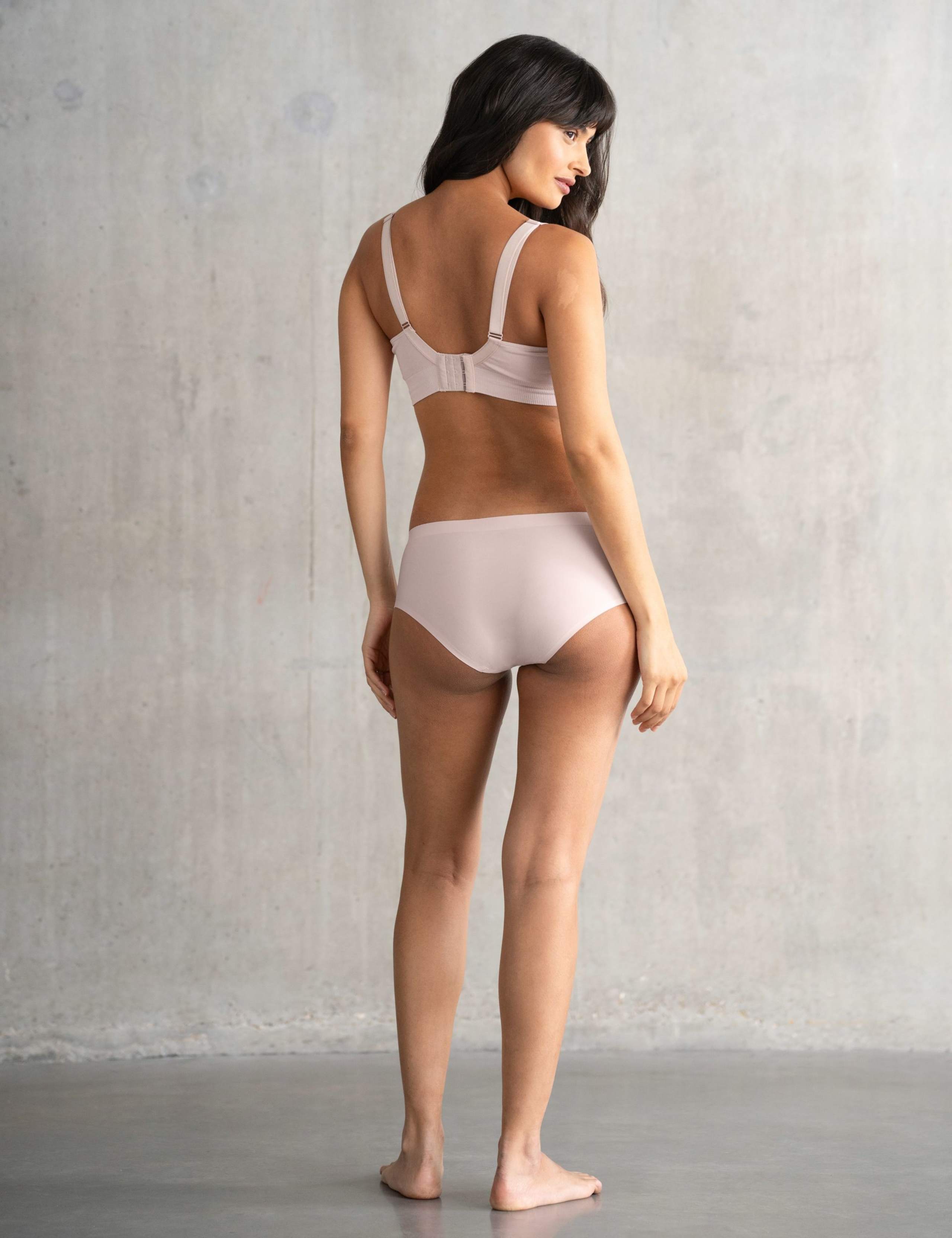 2pk No VPL Microfibre Maternity Briefs 3 of 4