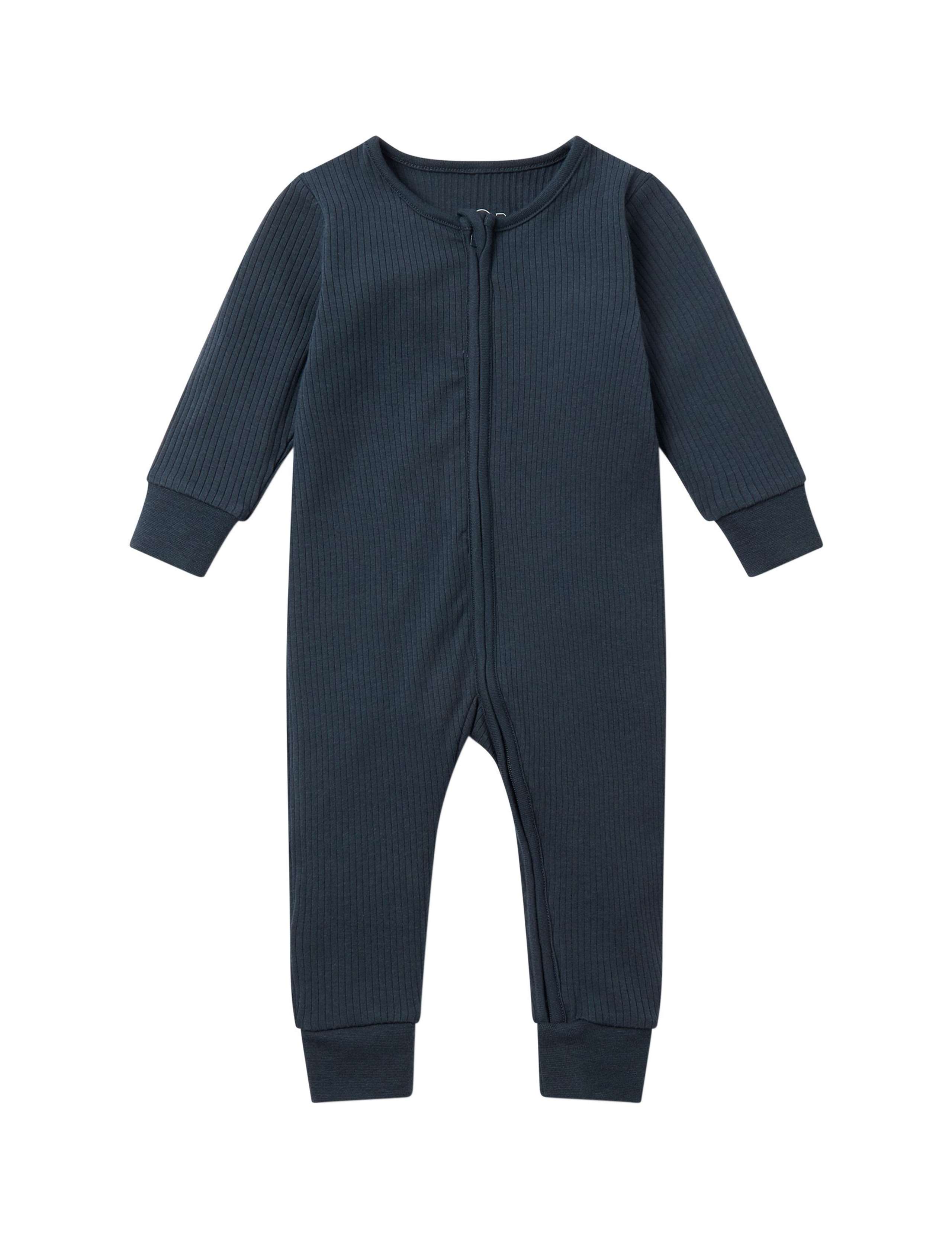 Soft Two Way Zip-Up Sleepsuit (Newborn -24 Mths) 2 of 2