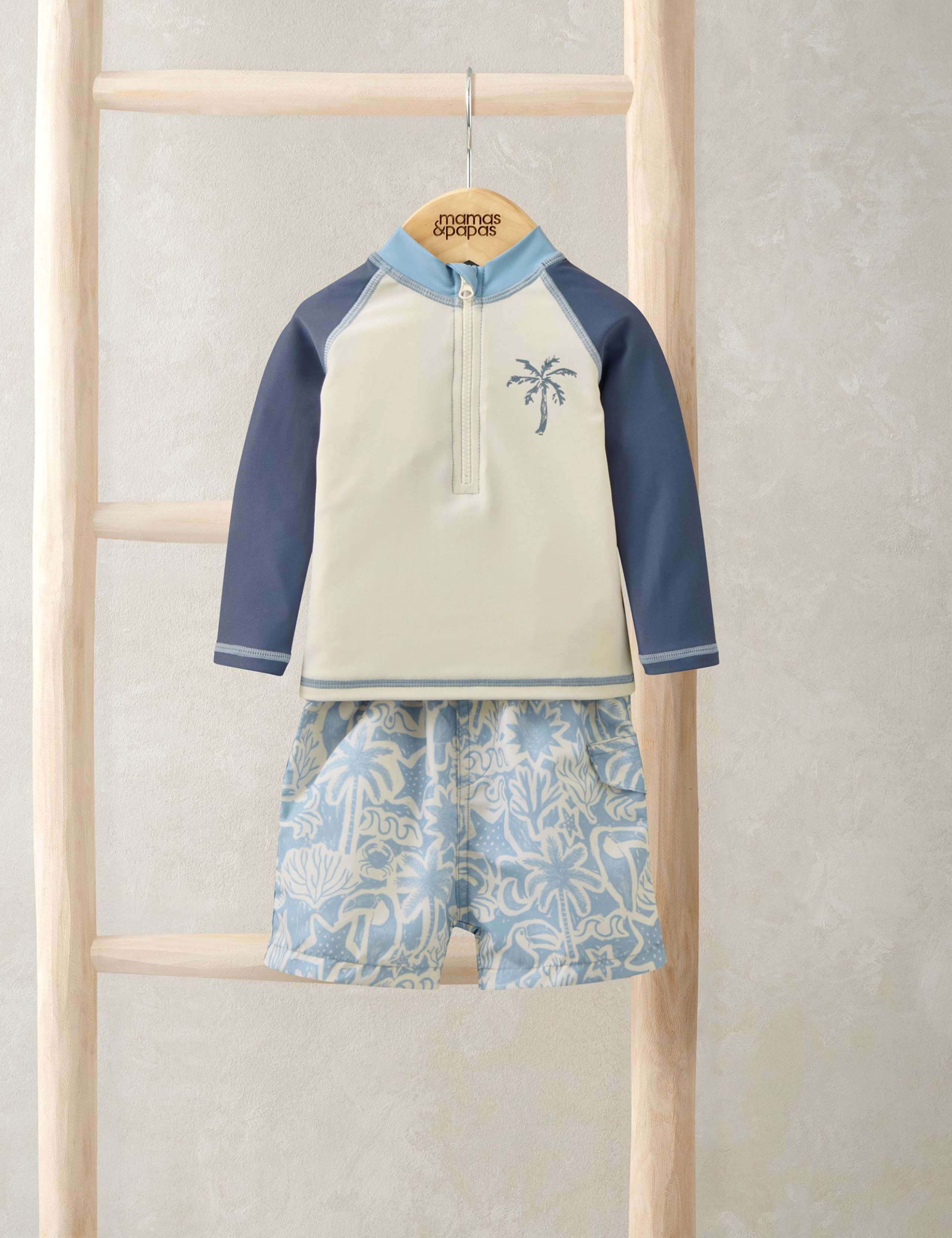 2 Piece Printed Swim Set (0 Months-3 Years) 1 of 4