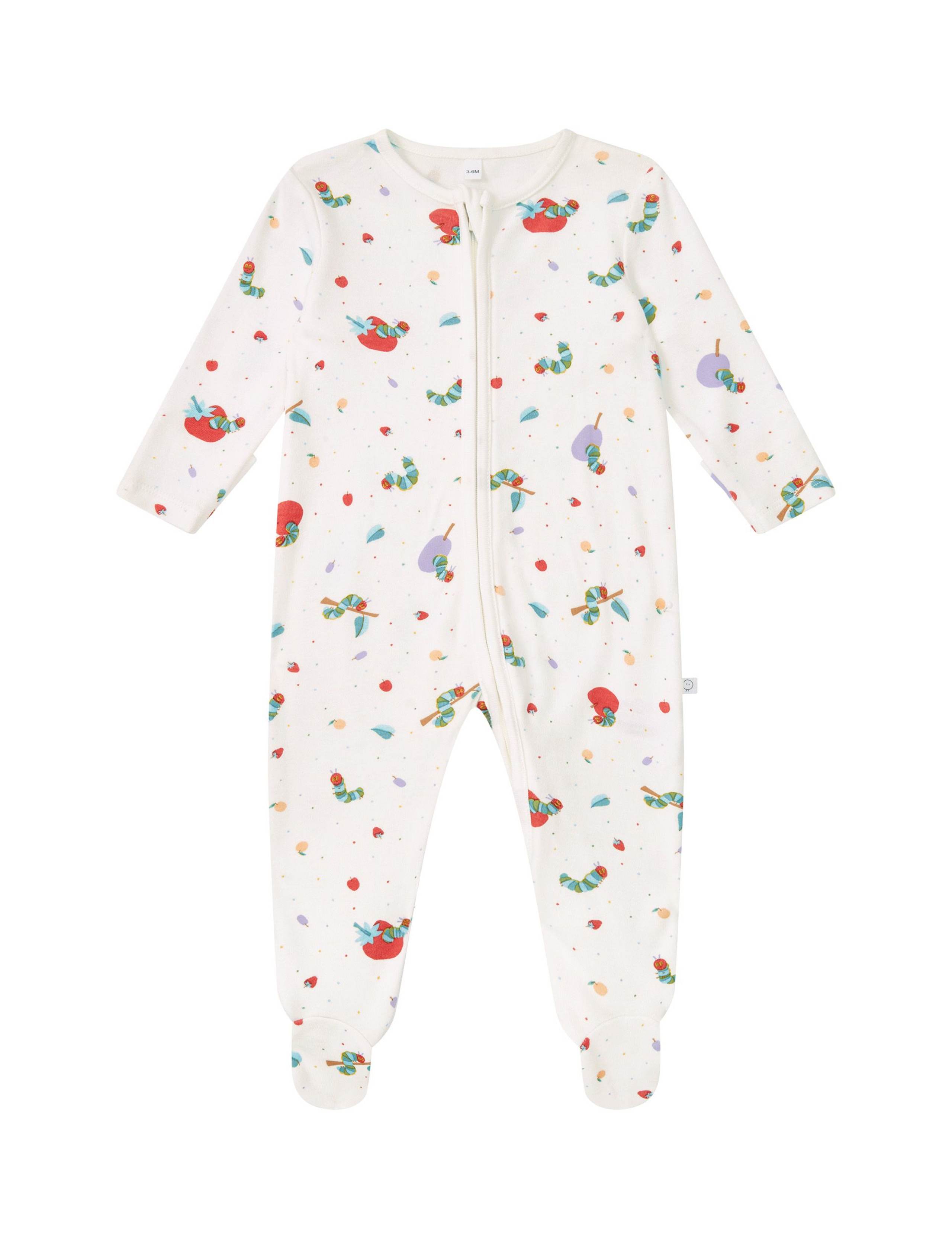 Cotton Blend Very Hungry Caterpillar™ Sleepsuit (0-24 Mths) 3 of 3
