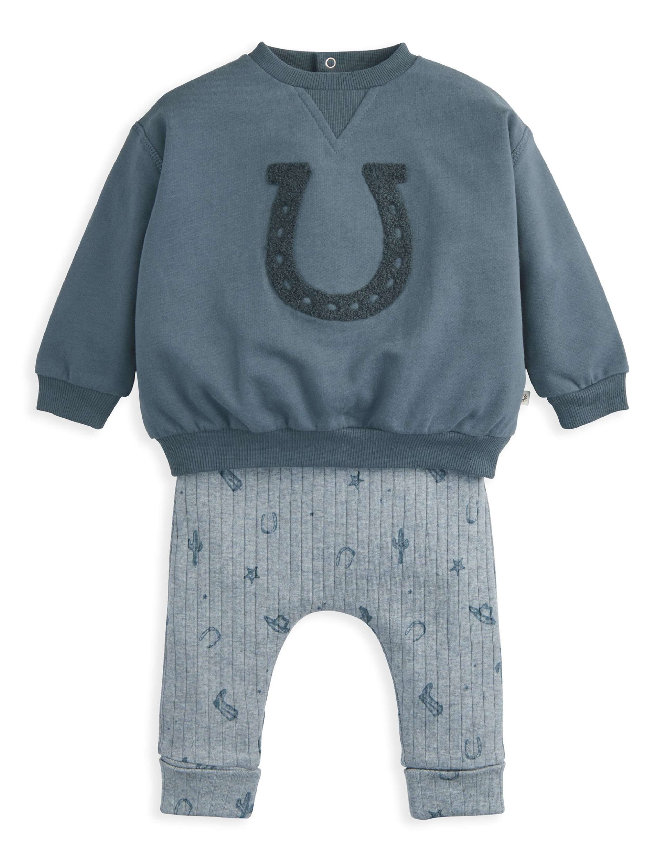 2 Piece Wild West Jumper & Leggings Outfit (7lbs-12 Mths) 2 of 4