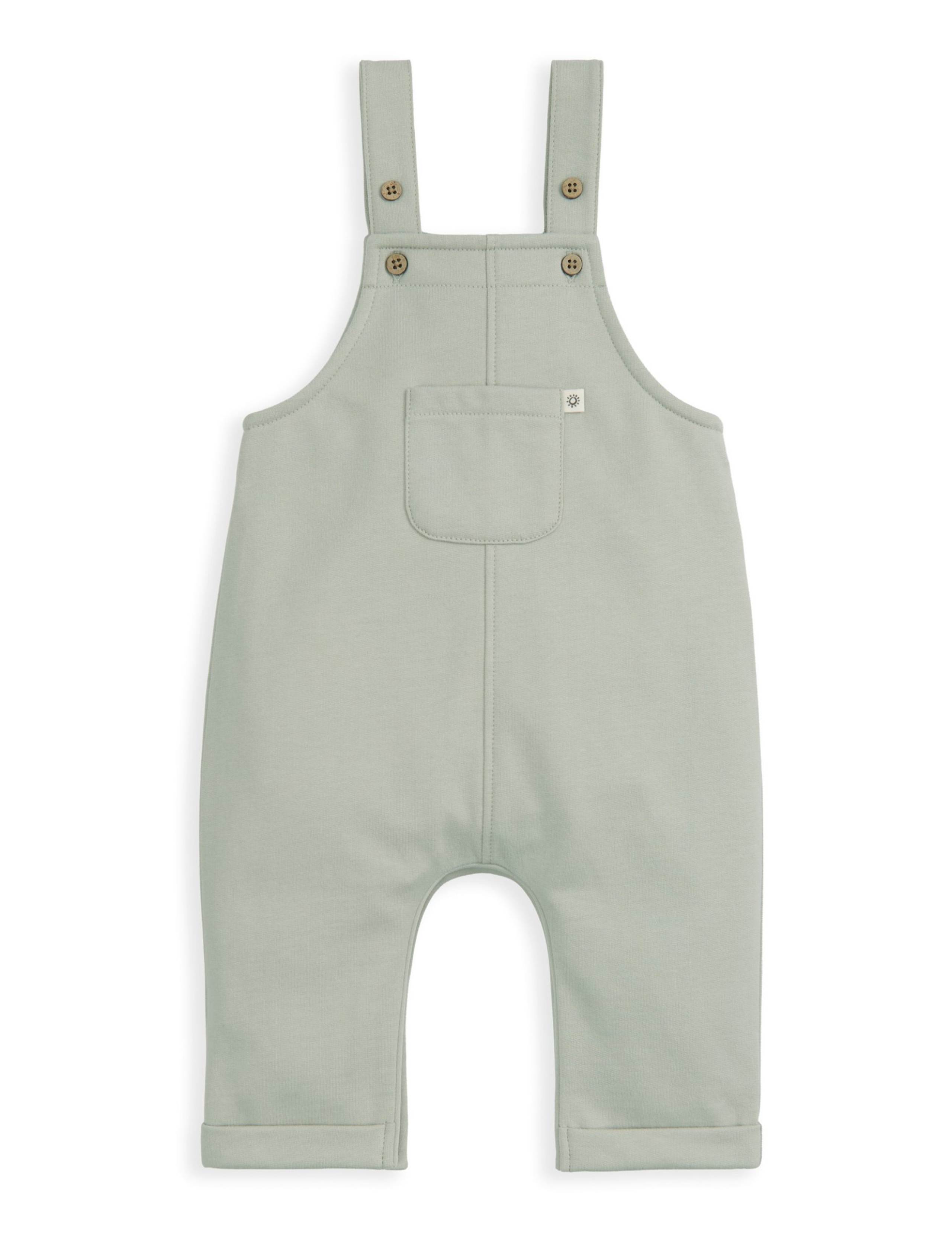 2 Piece Dungarees & Bodysuit Outfit (7lbs-12 Mths) 7 of 7