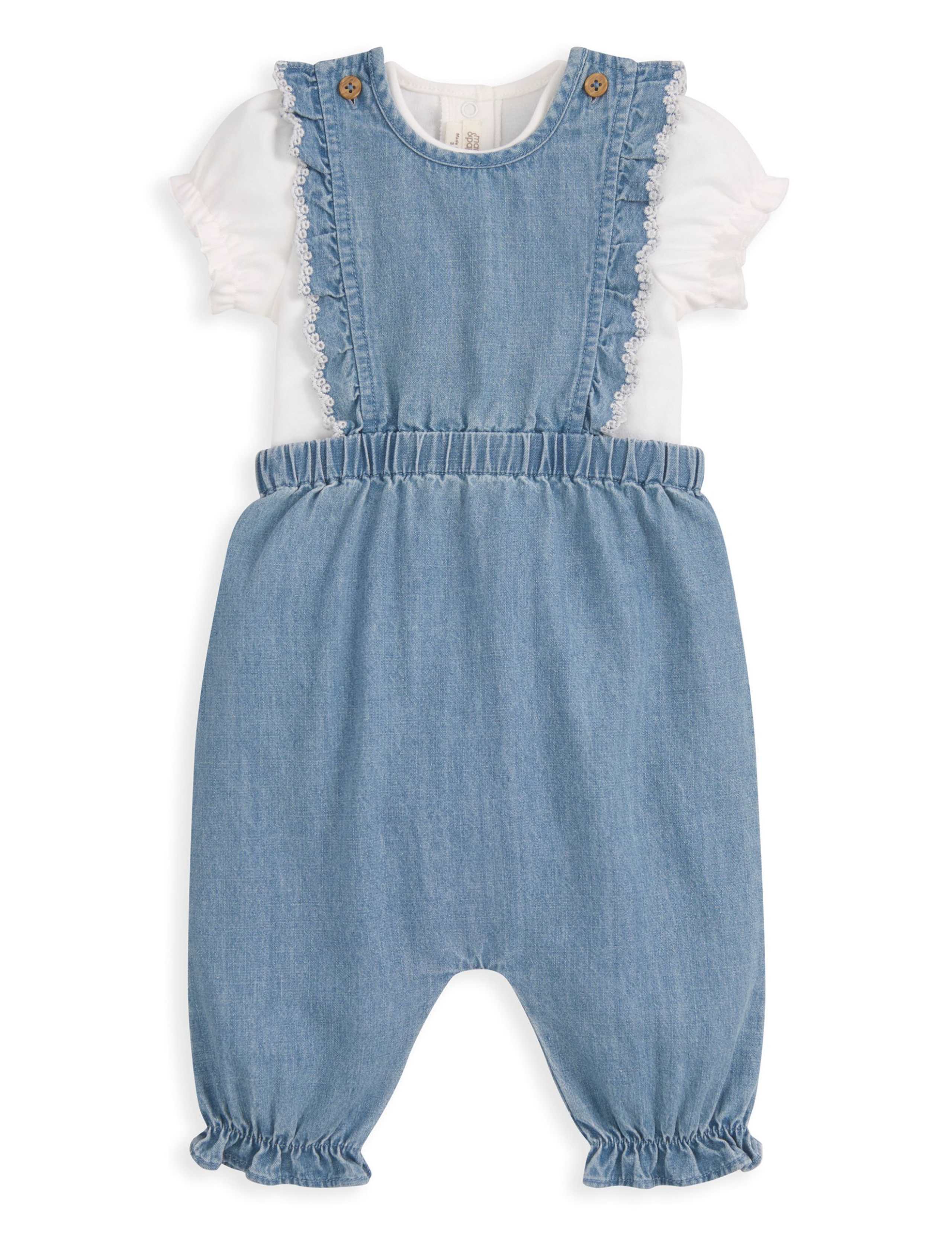 2 Piece Pure Cotton Outfit (0-12 Months) 2 of 4