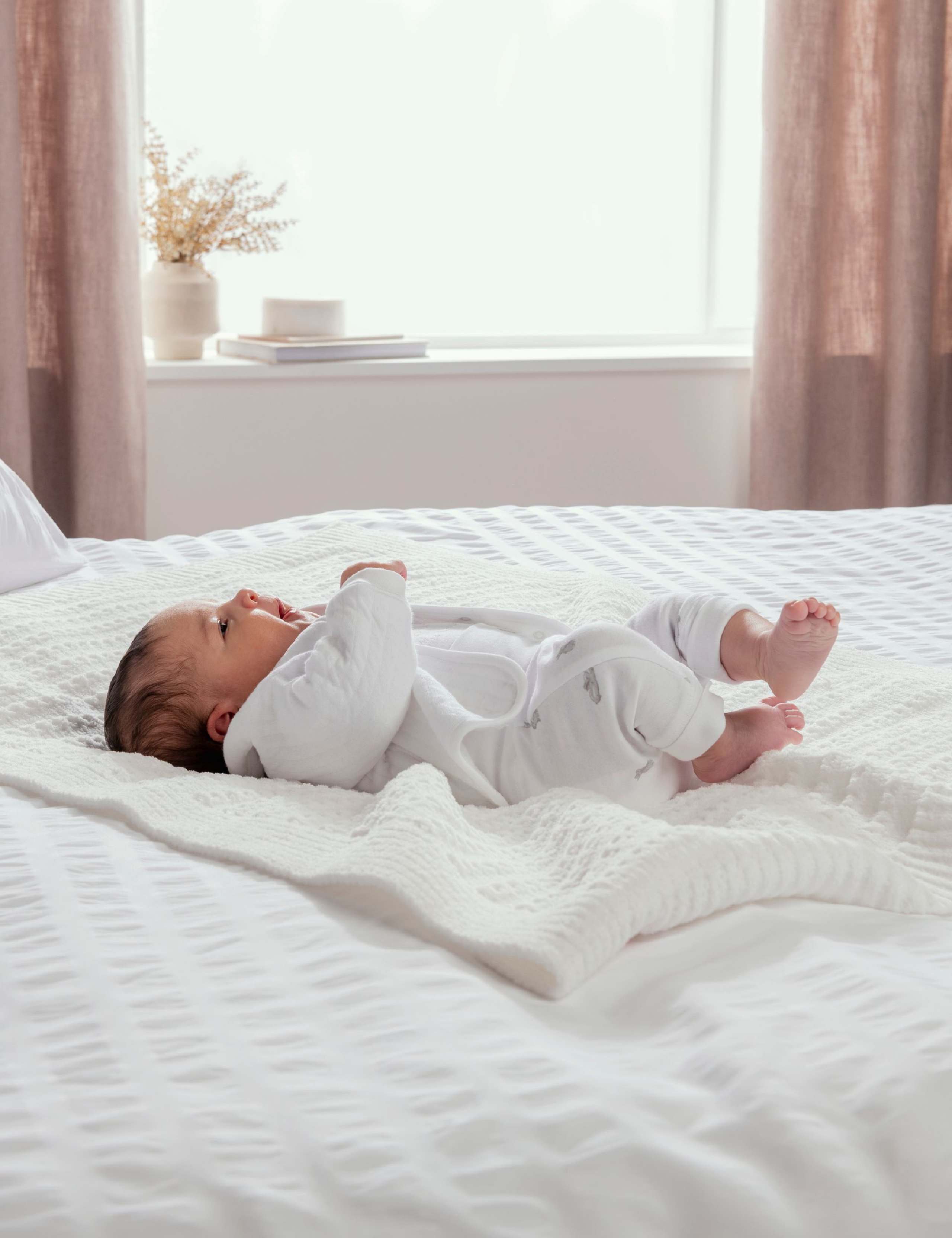 3 Piece Quilted Jacket, Bodysuit & Bottoms Outfit (0-6 Months) 11 of 11