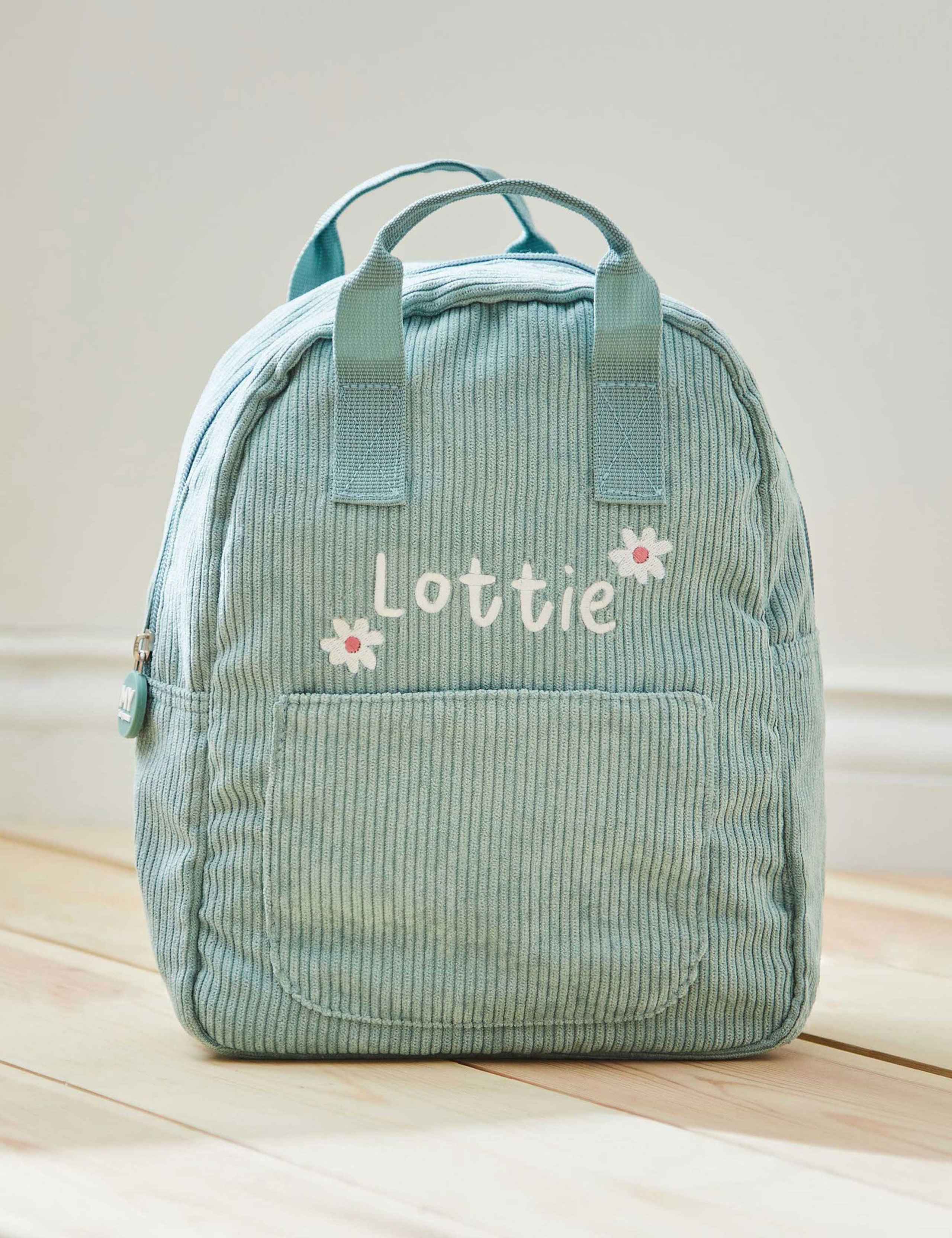 Personalised Daisy Mini Cord Backpack 1 of 2
