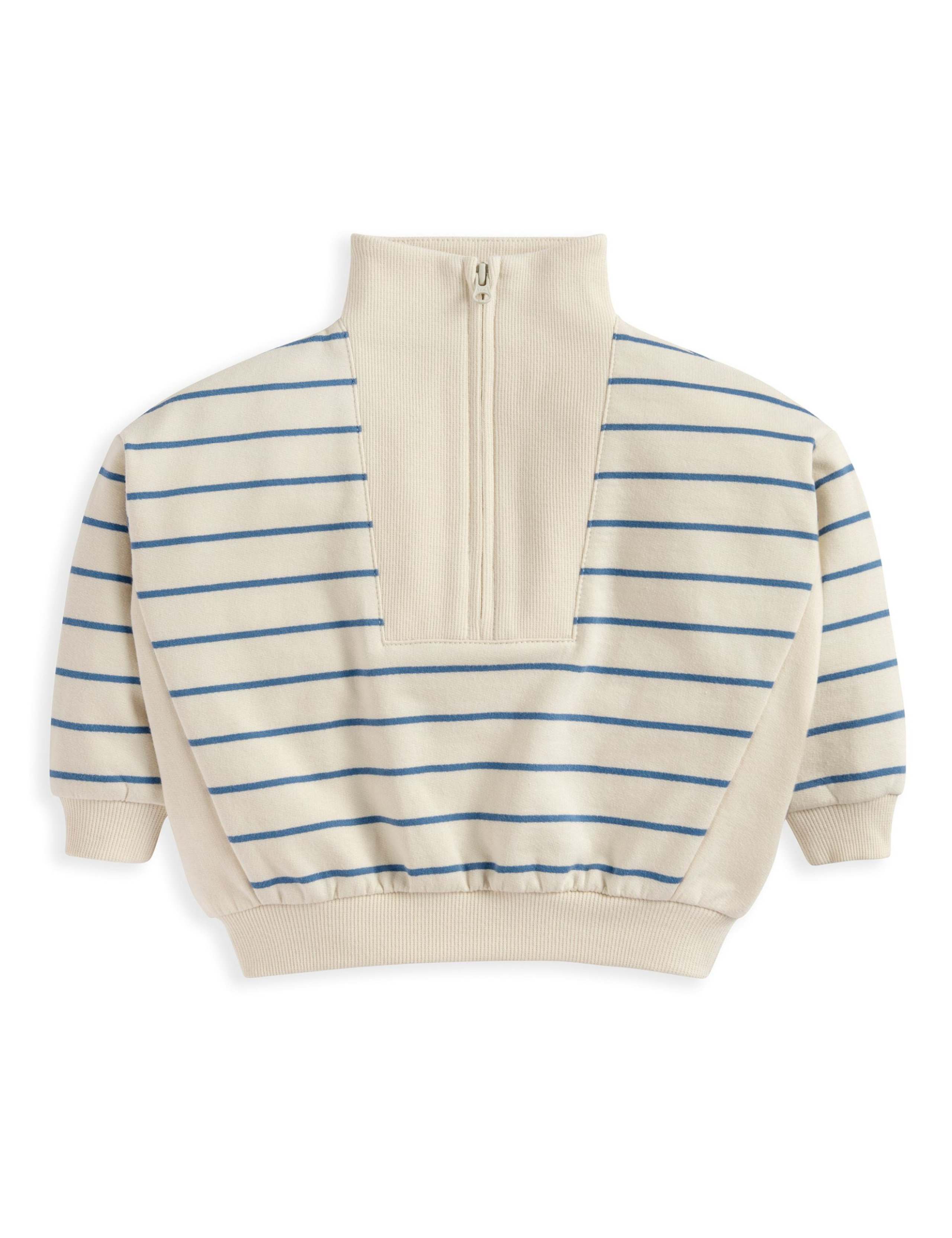 Striped Funnel Neck Jumper (0-3 Years) 2 of 2