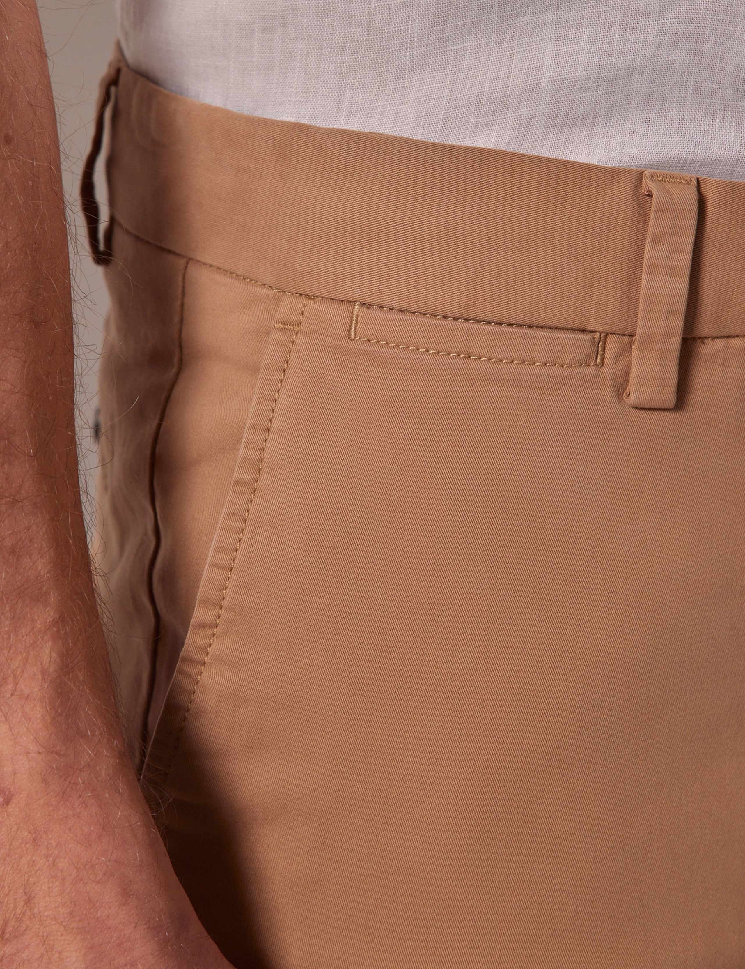 Regular Fit Cotton Rich Stretch Chinos 2 of 3
