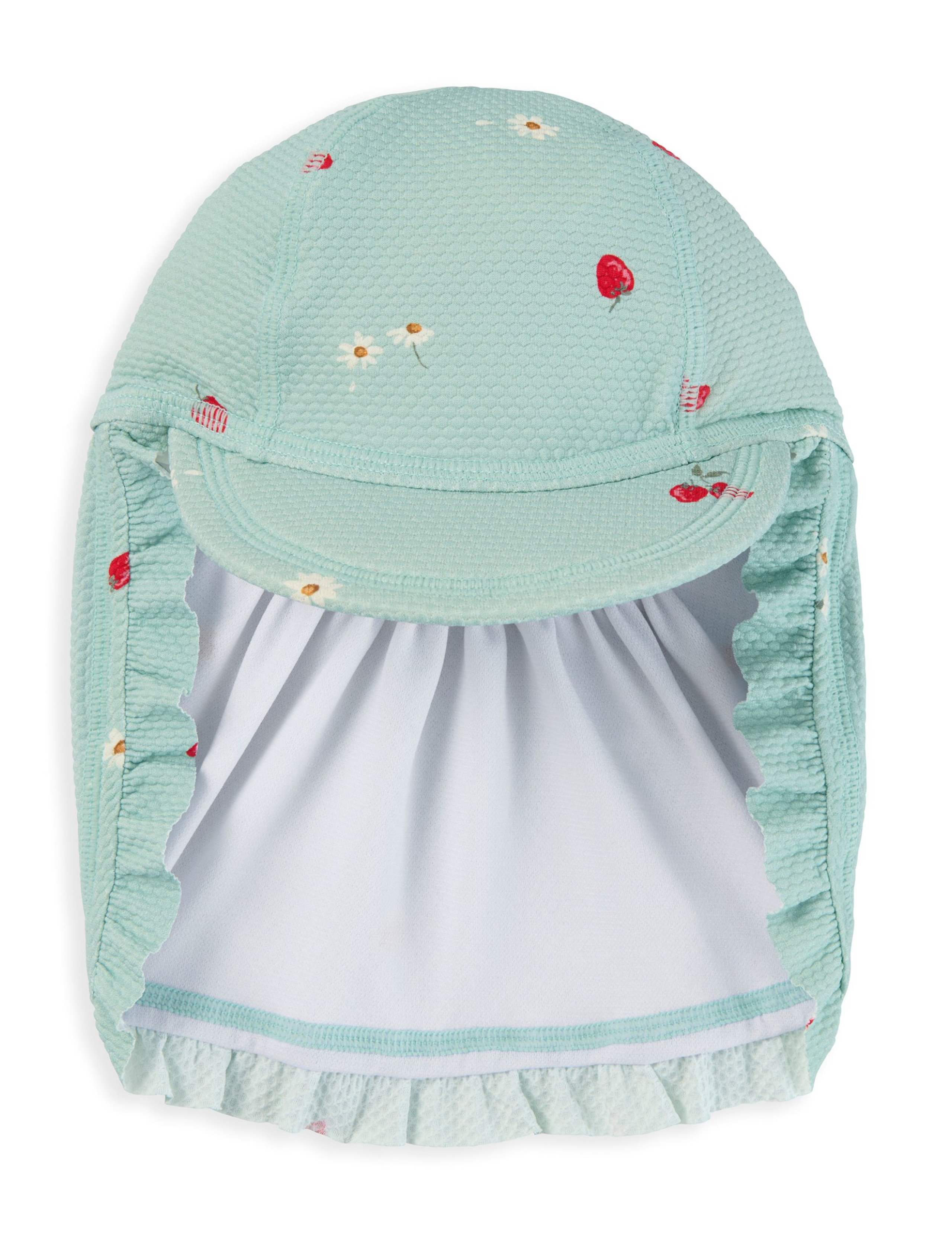 Strawberry Peaked Sun Hat (0-36 Months) 2 of 2