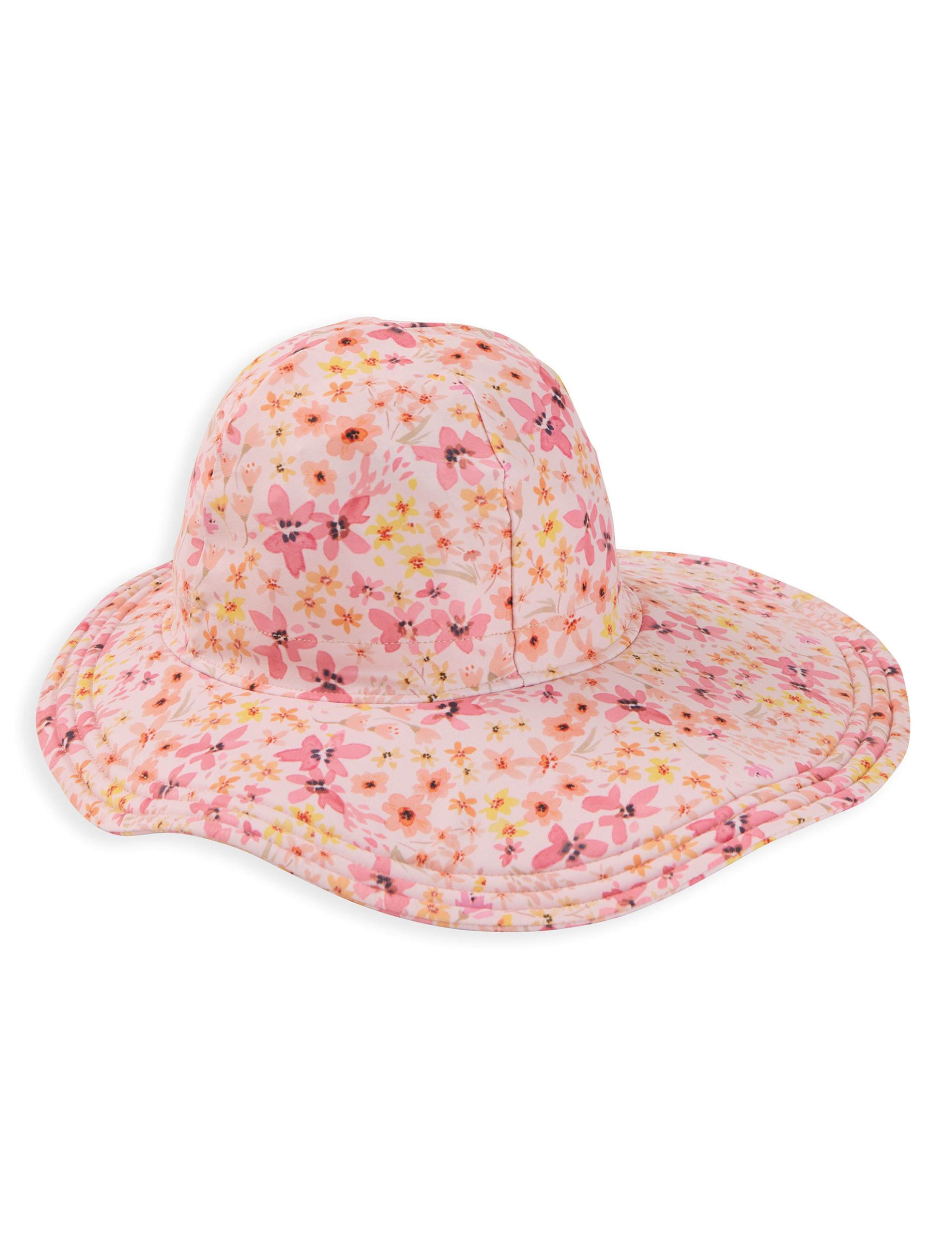 Kids' Floral Sun Hat 2 of 2