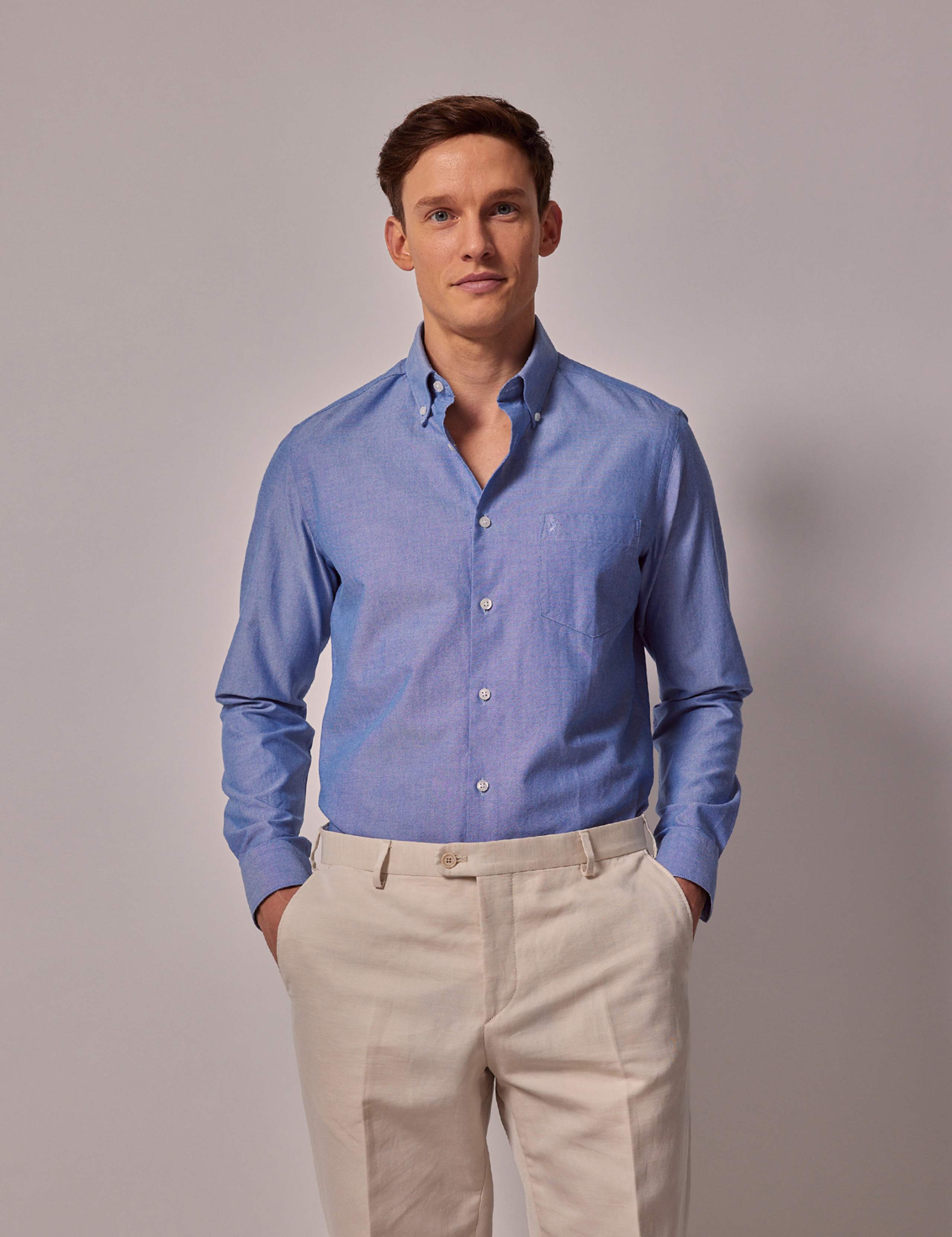 Regular Fit Pure Linen Shirt 1 of 3