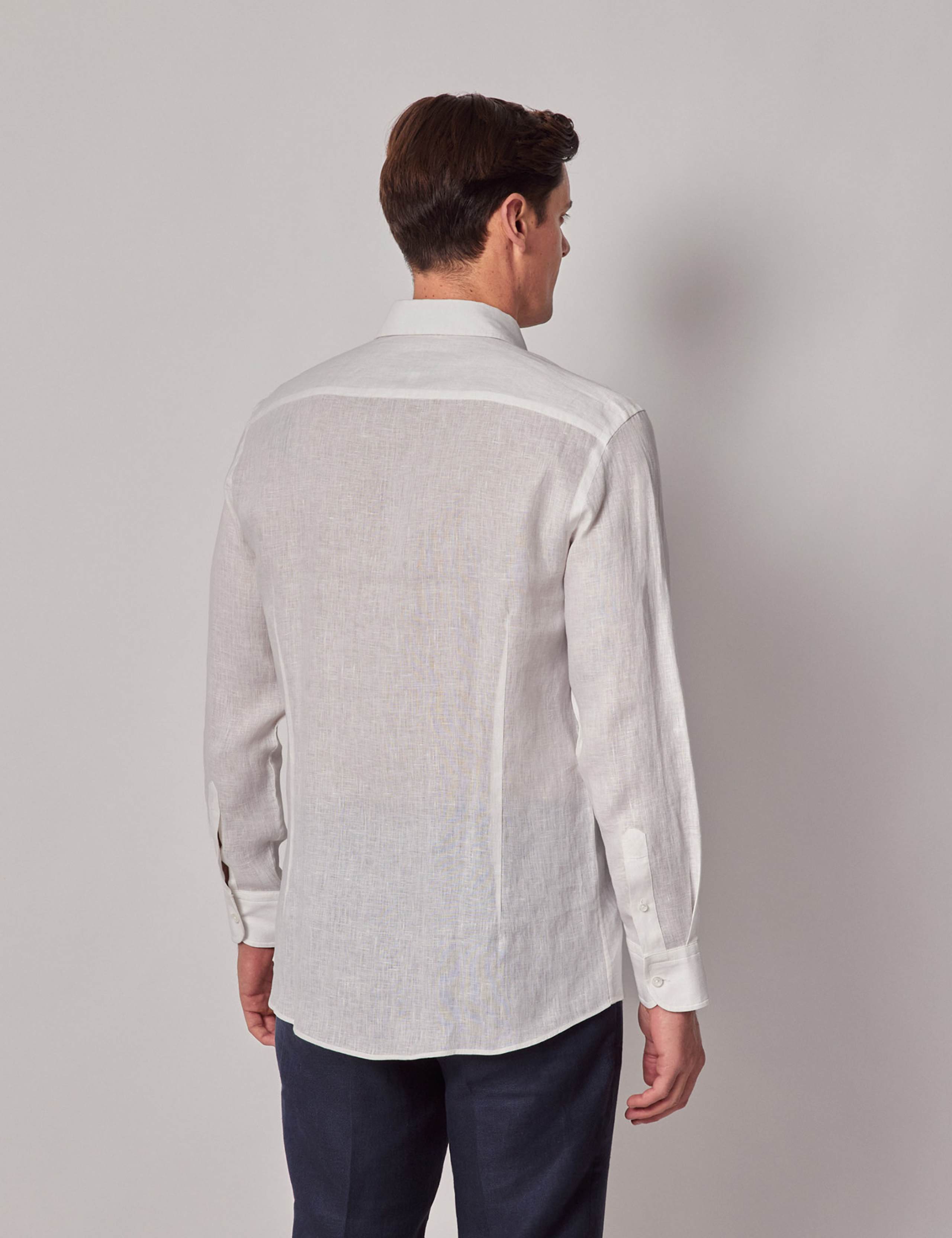 Regular Fit Pure Linen Shirt 2 of 3